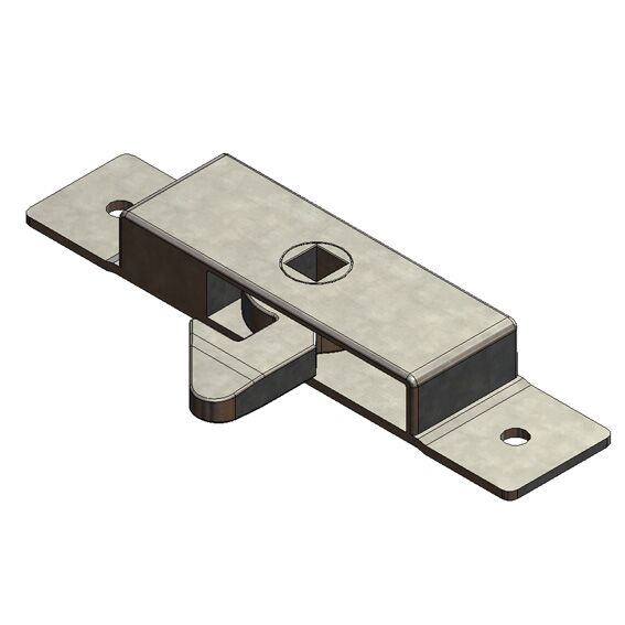 Rhiwa Quality bandenbakslot - links - met haak - 27 x 125 mm - verzinkt