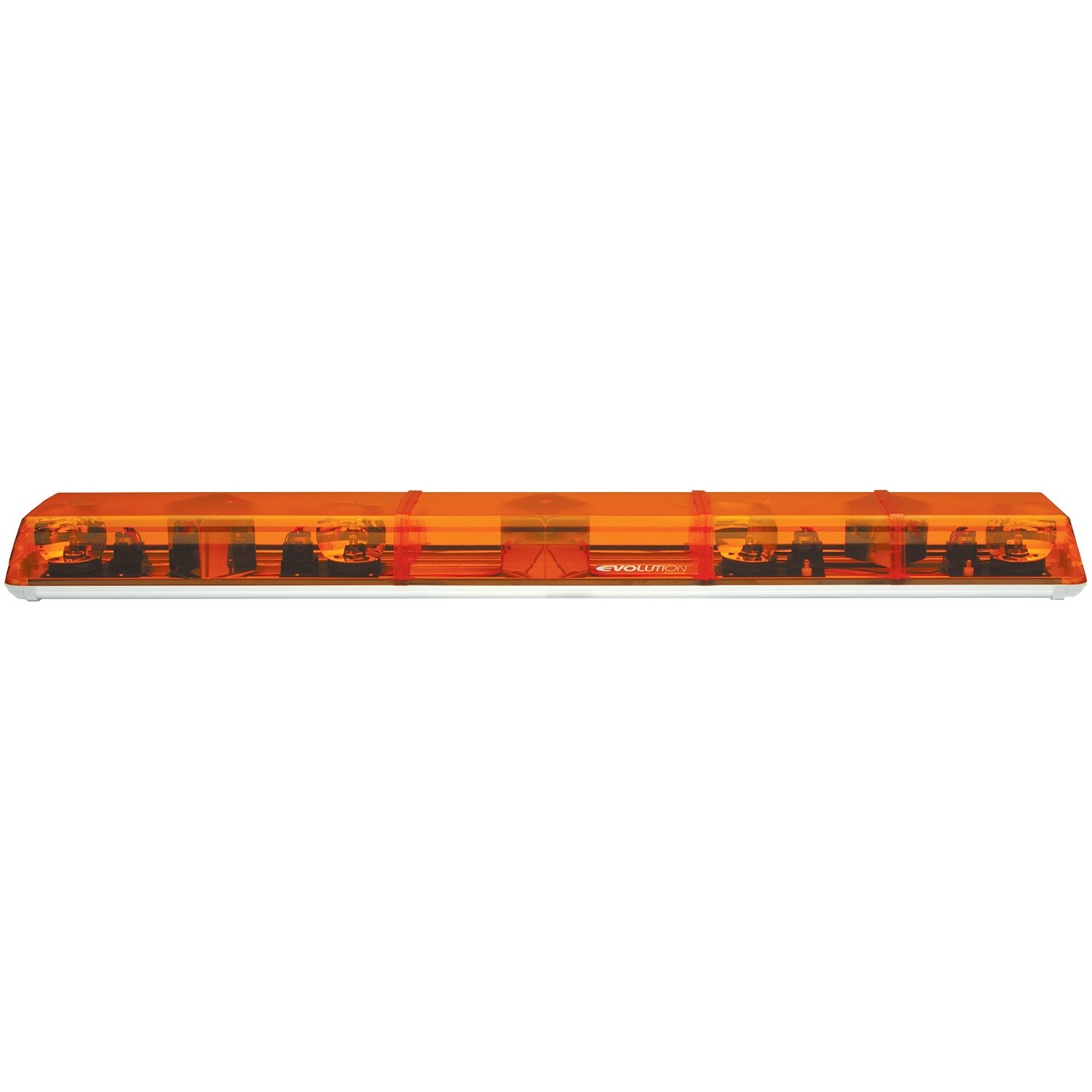 Rhiwa Quality rotating lightbar - 1372 mm - 4 lights - 24V - orange