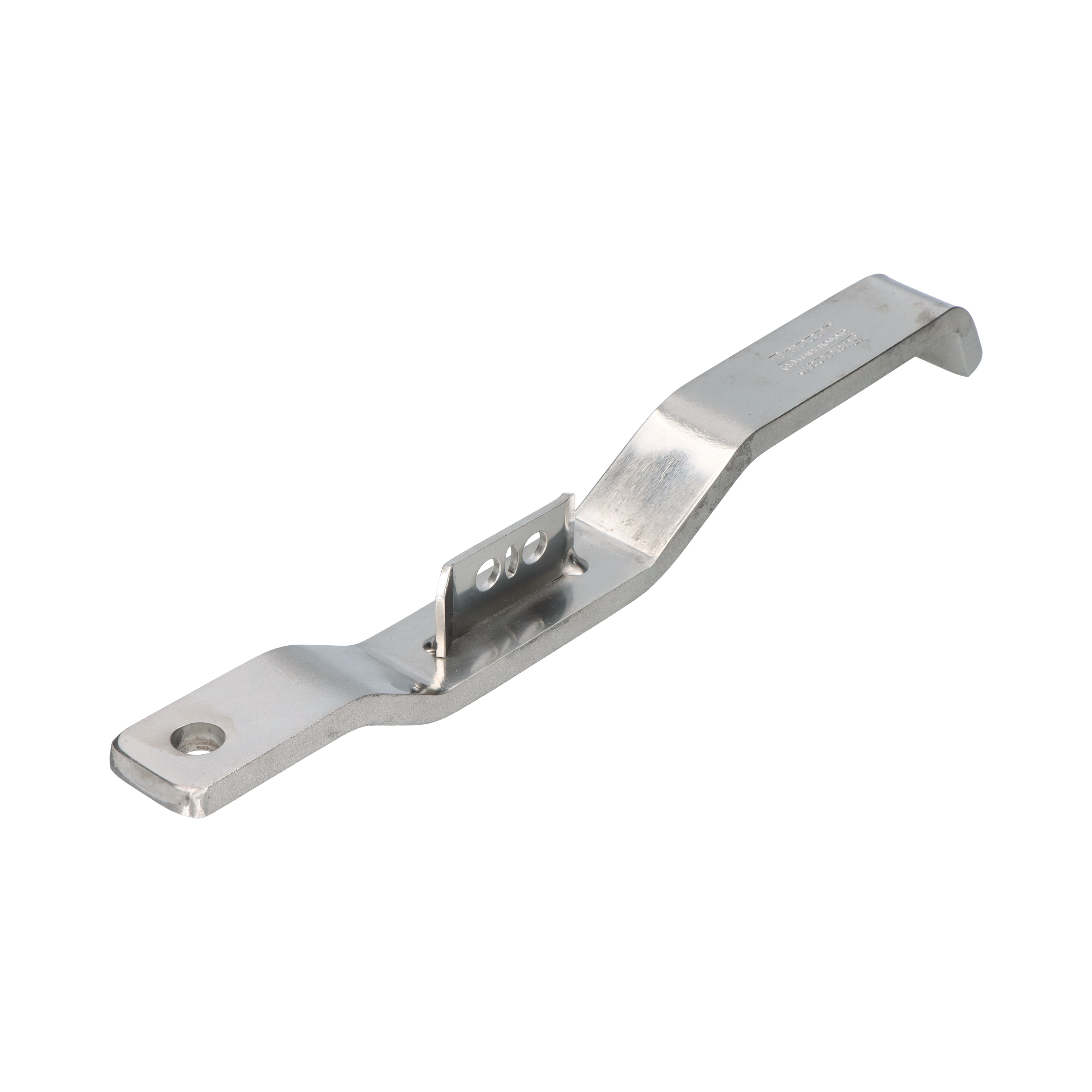 Pommier poignée droite - pour fermeture Ø 27 mm - plus inoxydable