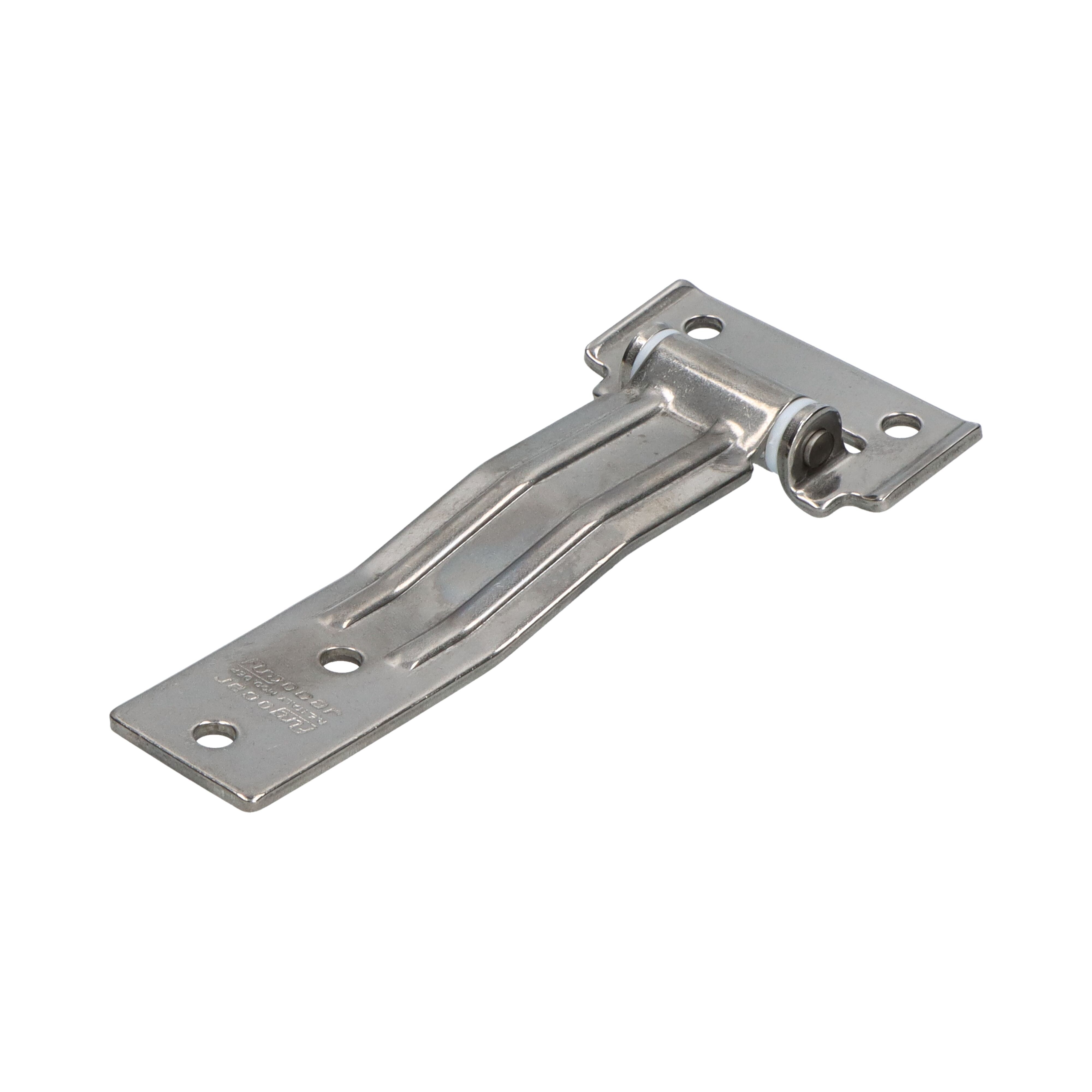 Pommier zijdeurscharnier verzet 129 mm - RVS