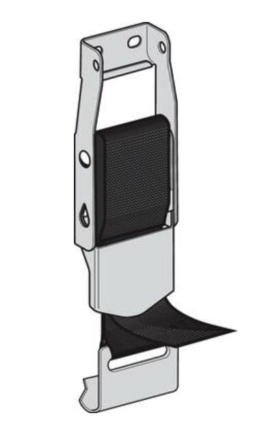 Pommier buckle complete - length strap 62 mm - without locking