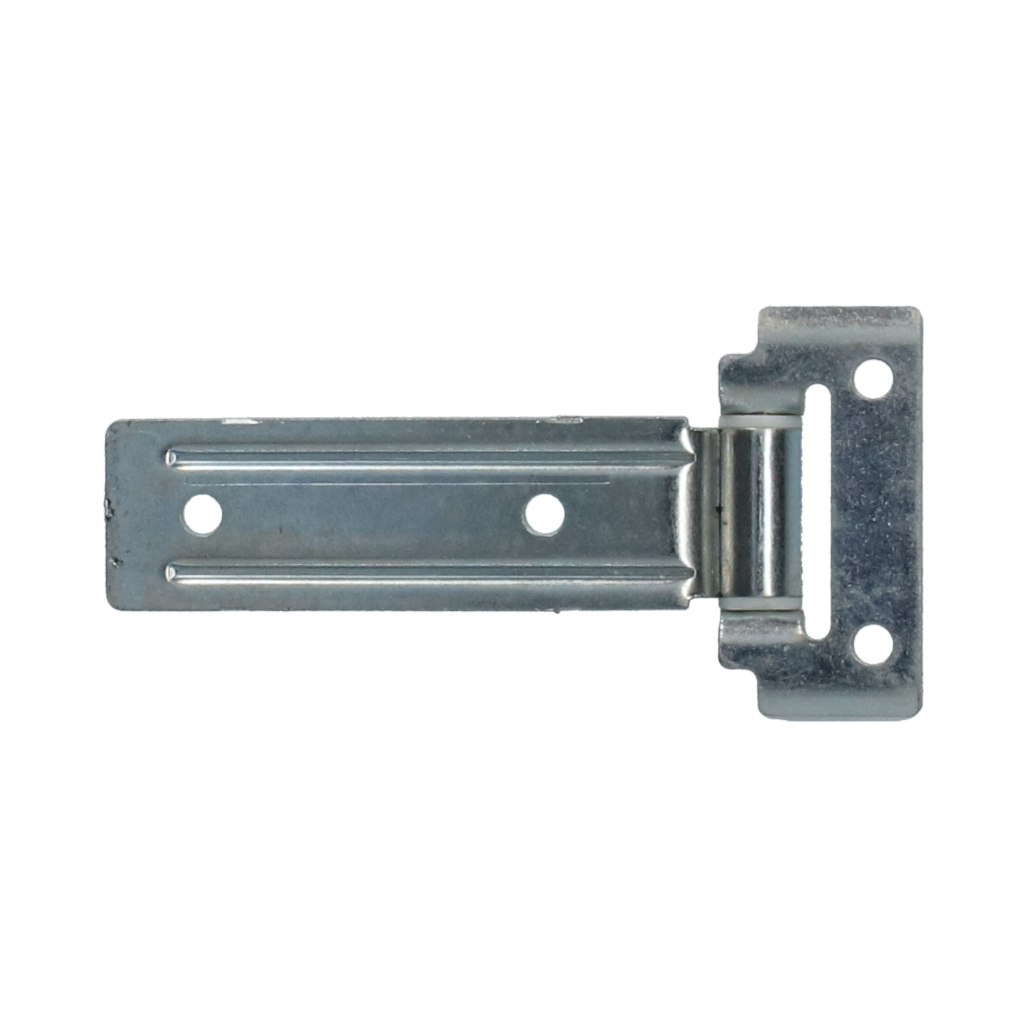 Pommier zijdeurscharnier vlak 109 mm - verzinkt