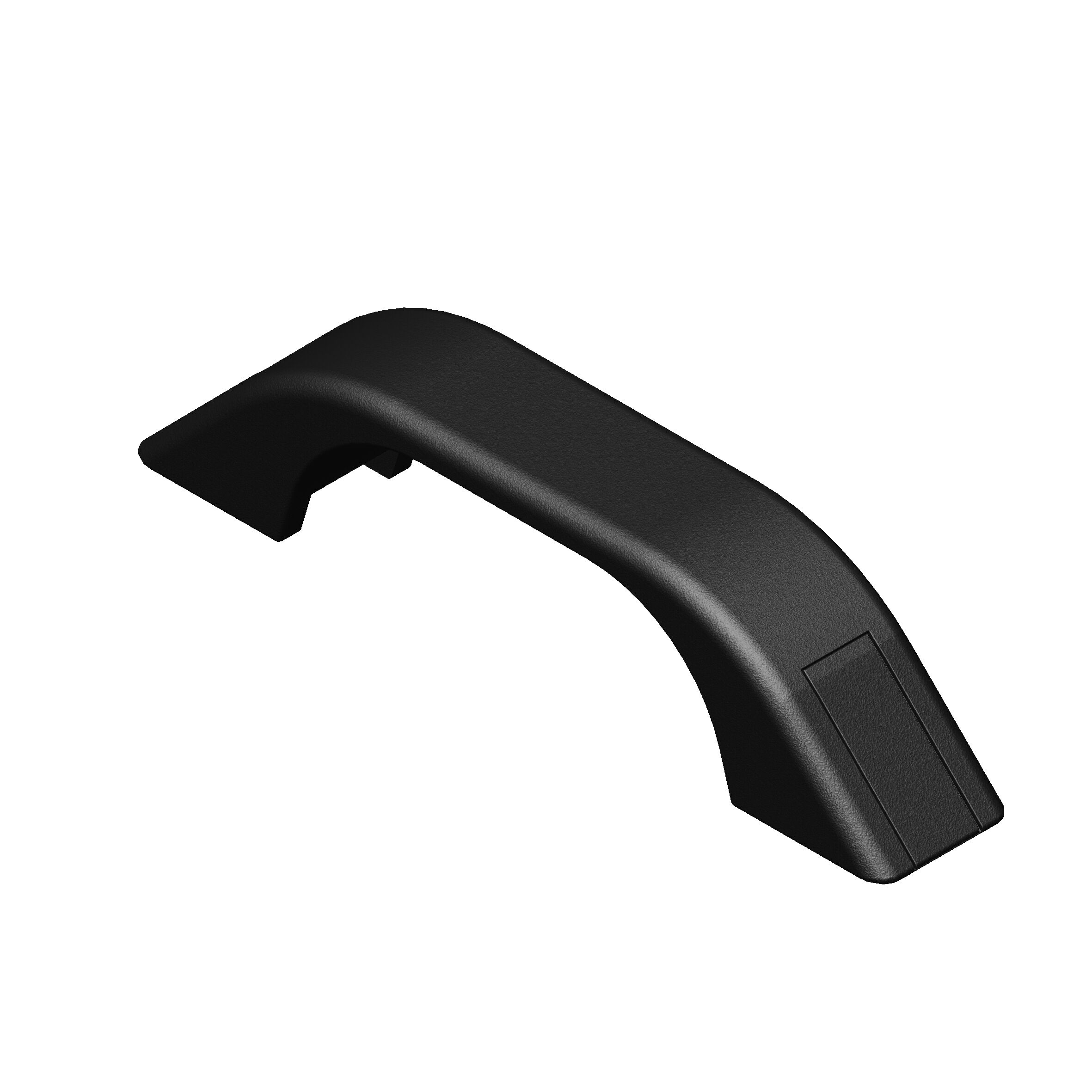 Rhiwa Quality handgreep opbouw - lengte 173 mm - zwart kunststof