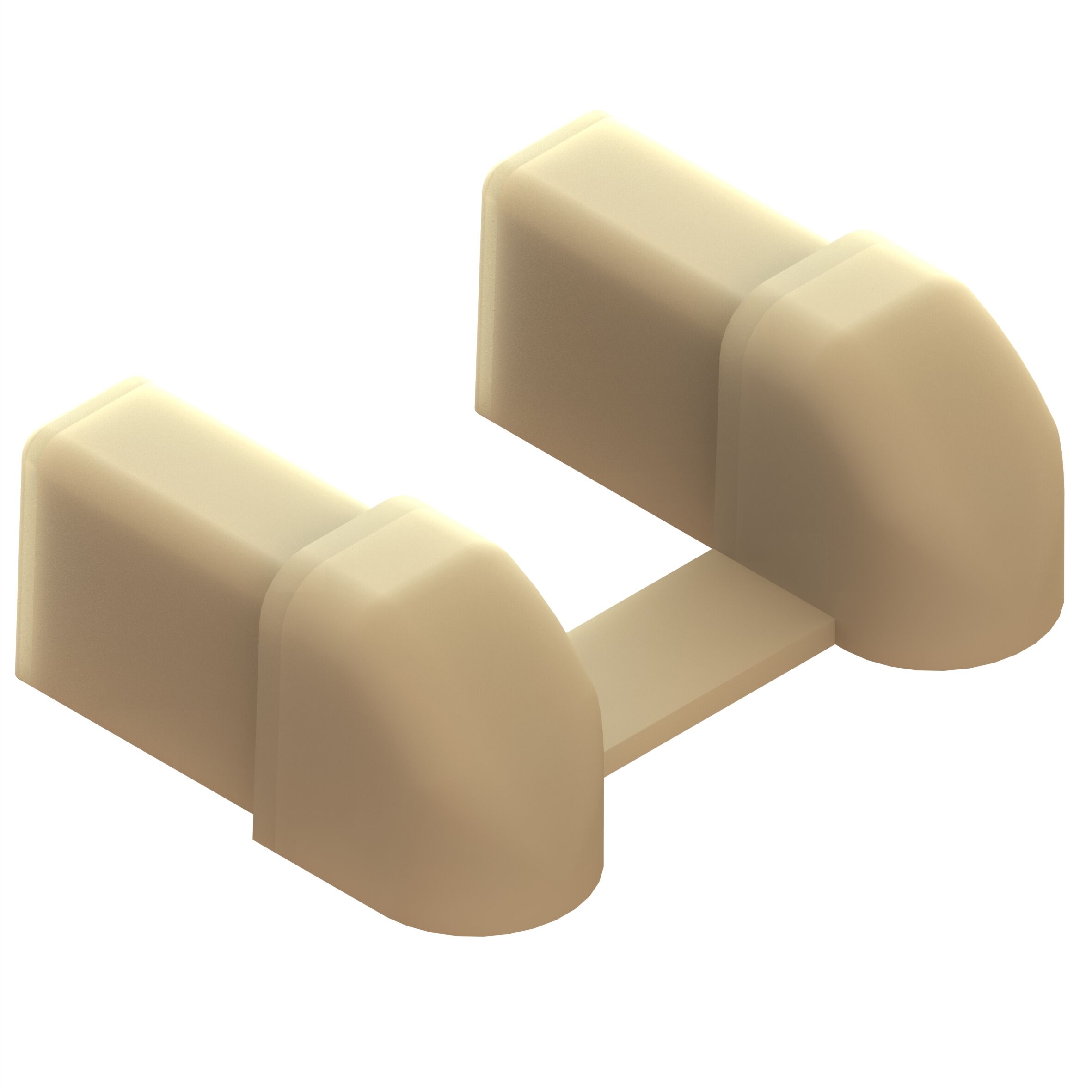 Rhiwa Quality plastic hinge end cap - for M-profile