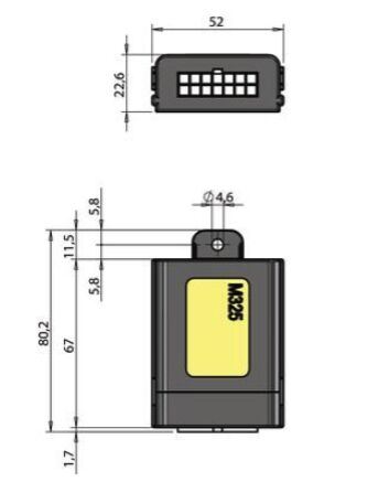 Pommier receiver + 2 remote controls - for closure 244750055