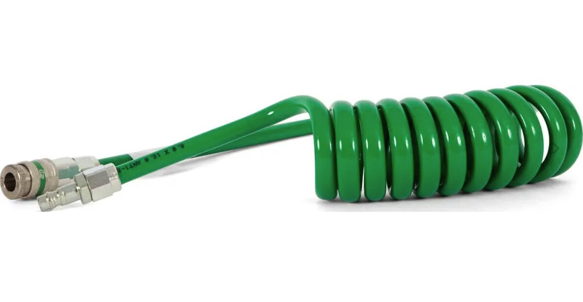 Sundström SR 360 - tuyau spiralé à air comprimé - 2 mètres - vert - PU
