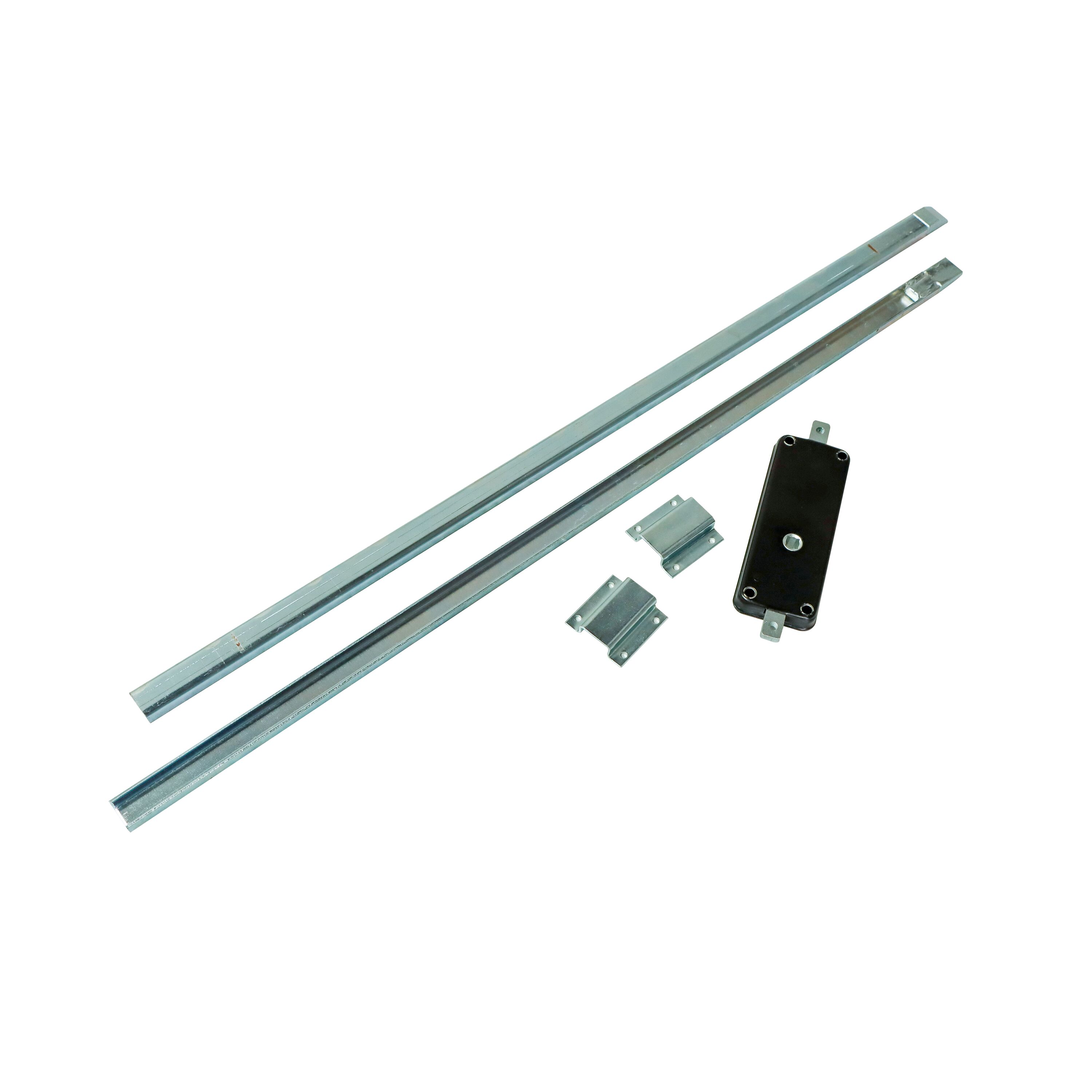 Pommier espagnolette lock set - right - zinc plated
