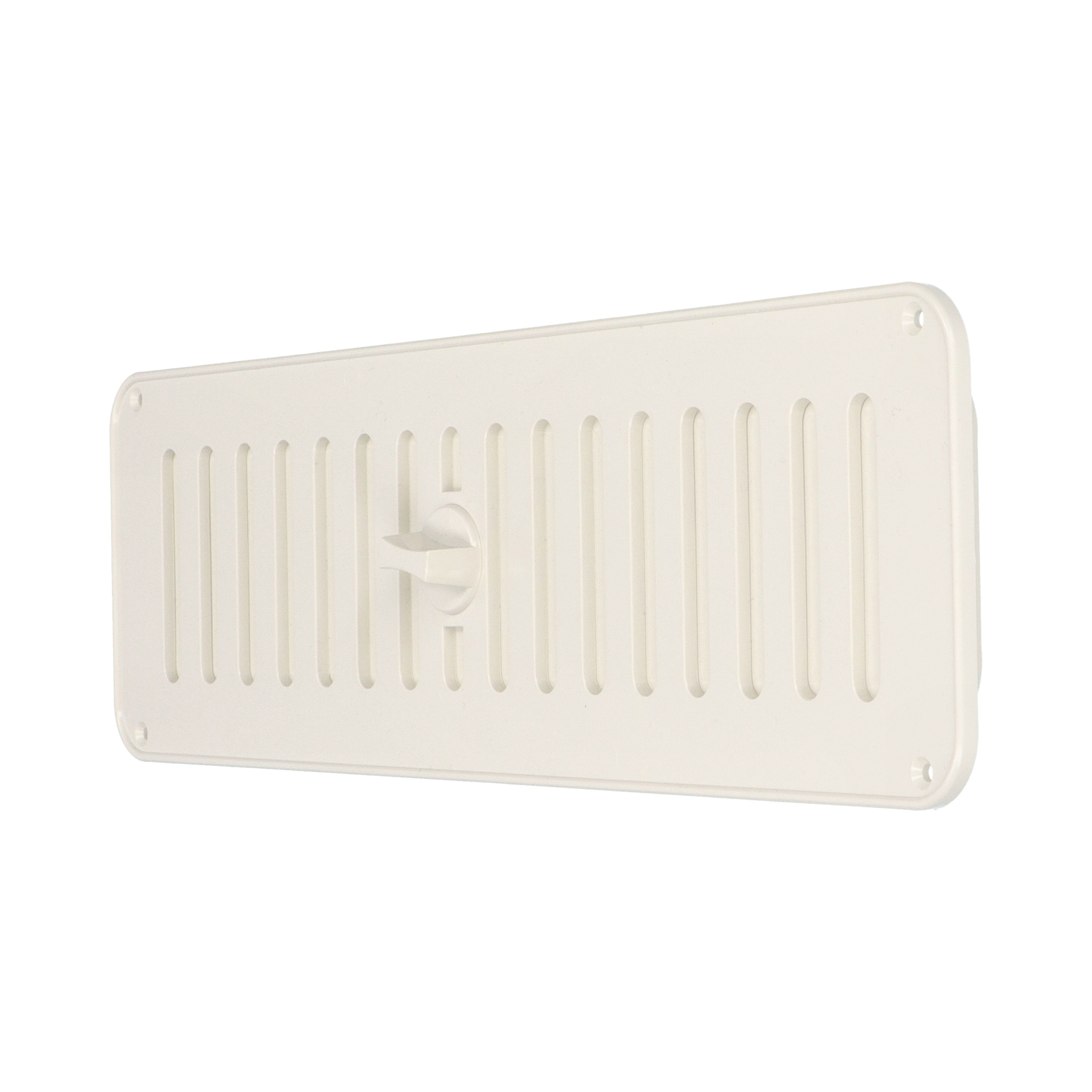 Rhiwa Quality ventilatierooster 328 x 98 mm - met schuif - kunststof