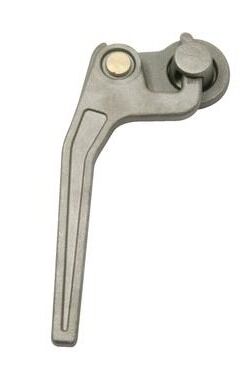 Pommier dropside locking gear - right - incl. keeper - plain steel