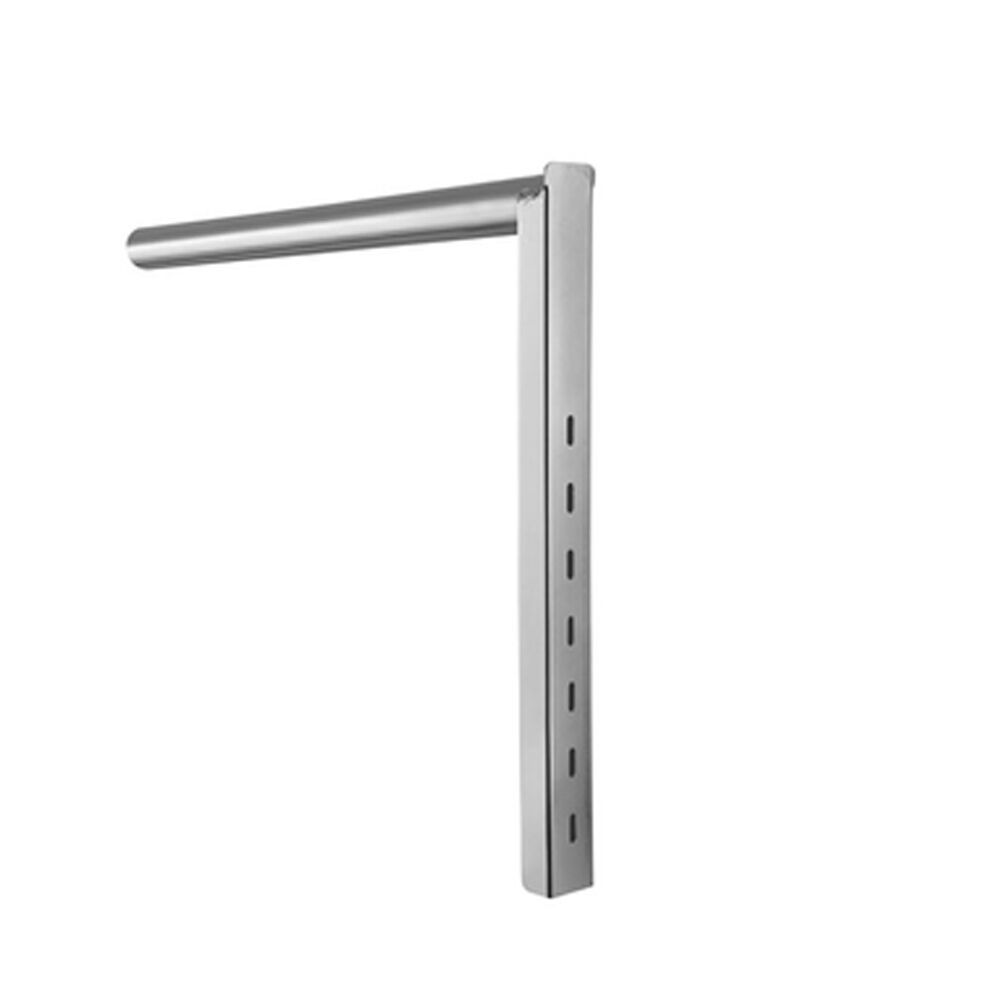 Takler zijbeschermingssteun 700 mm hoog - Ø 54 mm - vaste uitvoering - verzinkt