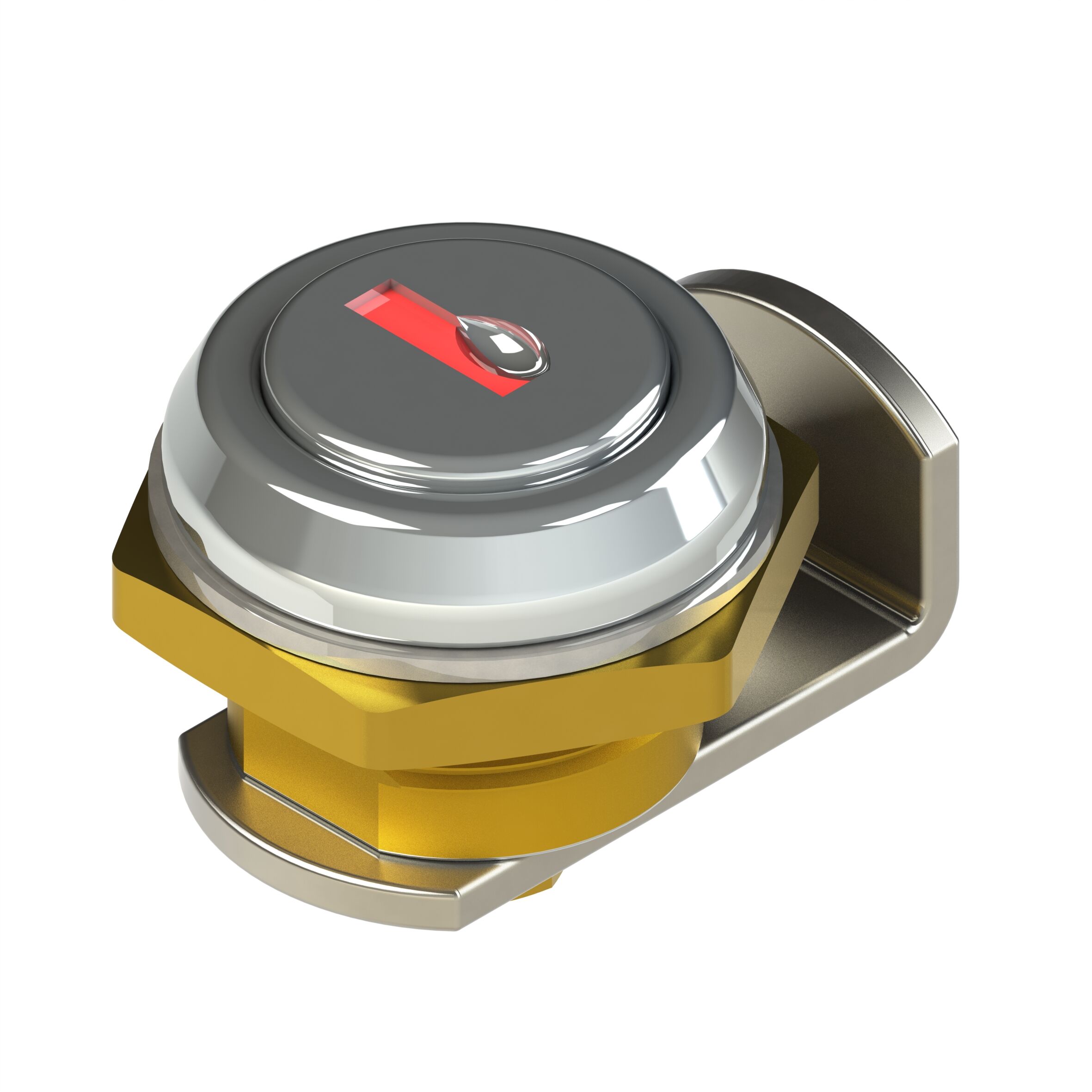 Pommier cylindre à serrure - pour Torseo push Ø 16 mm