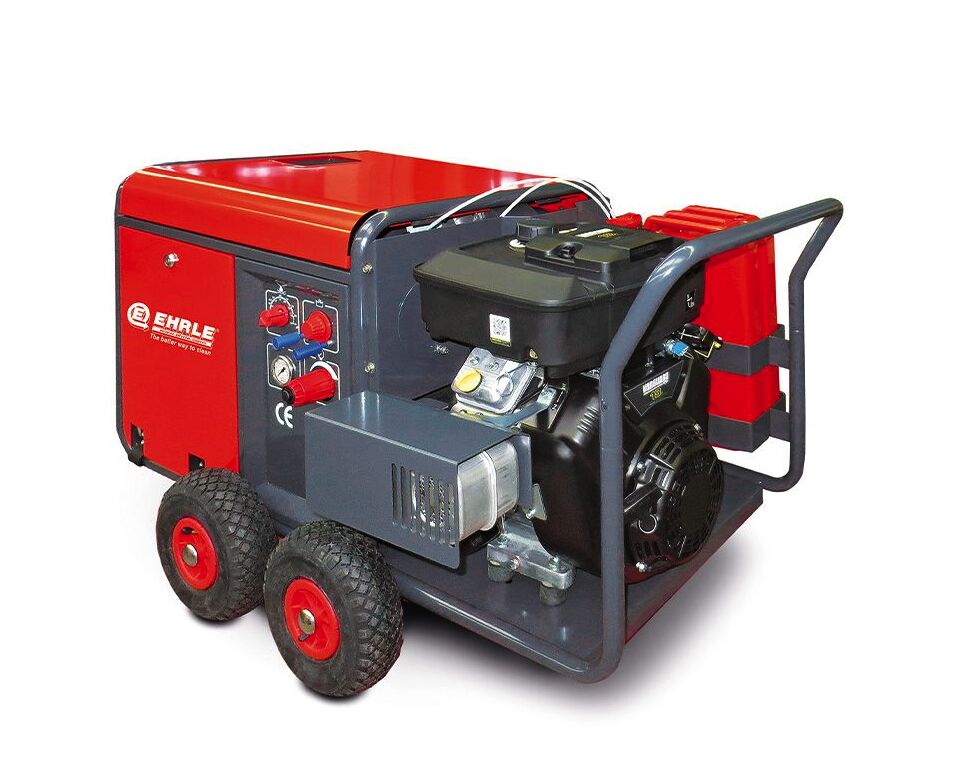 Ehrle mobiele hogedrukreiniger HDB1540 Standaard - oliegestookt - warmwater - 280 bar