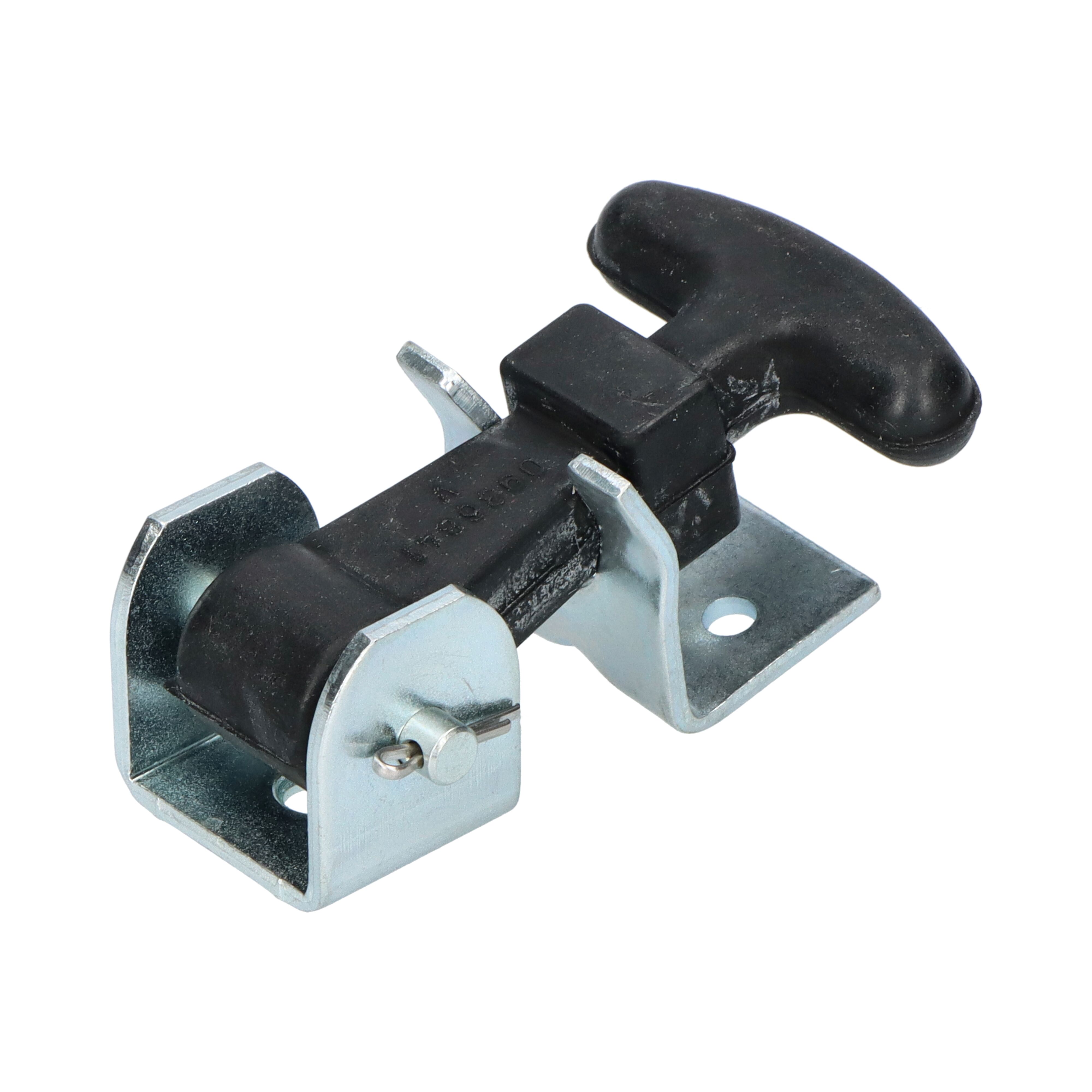 Pommier bonnet hook set - small - zinc-plated with rubber