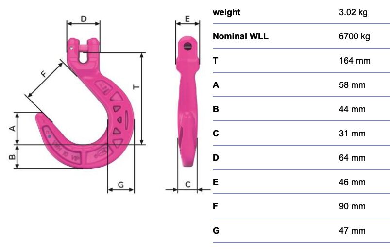 RUD VIP-Foundry hook VWH-13