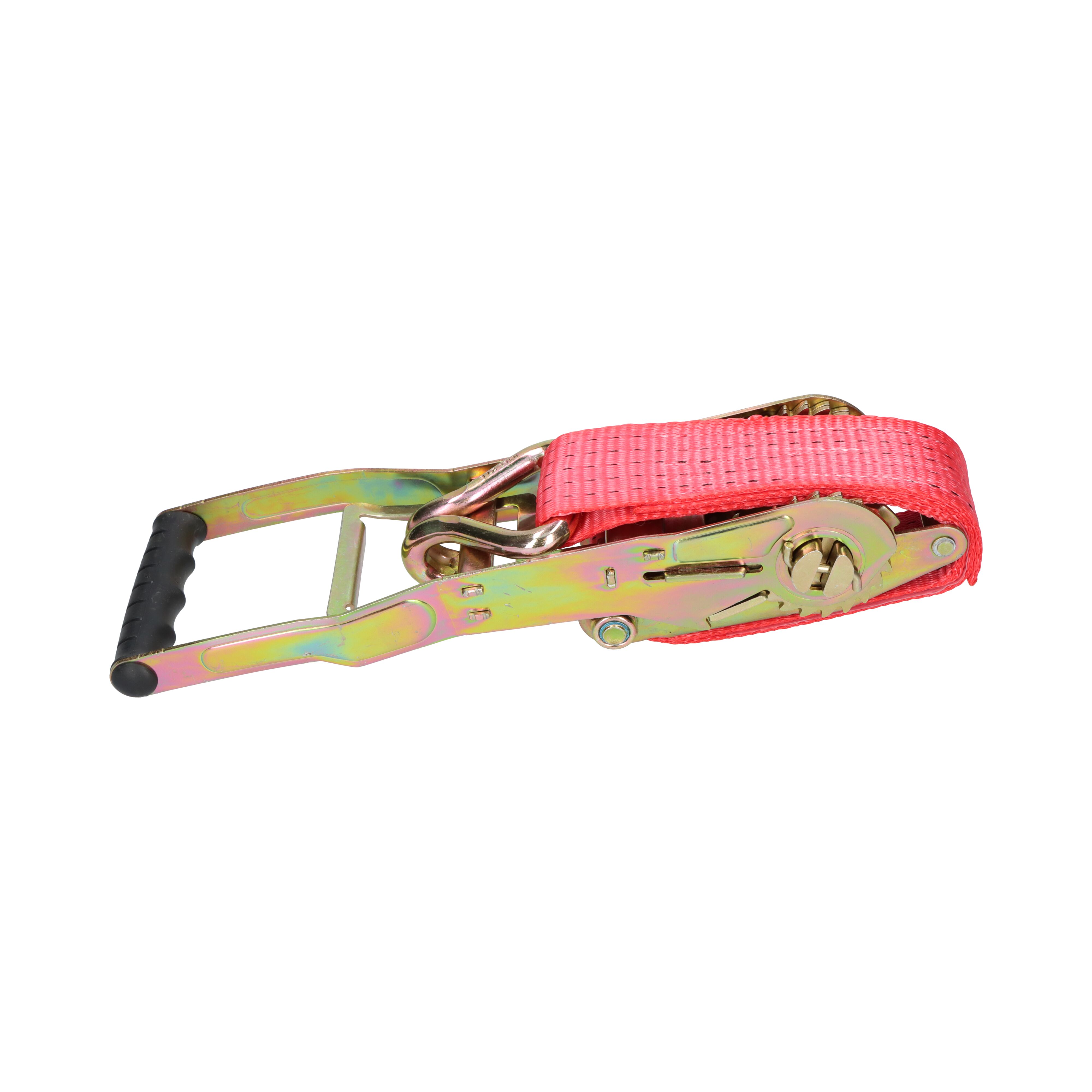 Rhiwa Quality sjorband los eind - 50 mm - met ratelsluiting en dubbele punthaak - 500 mm