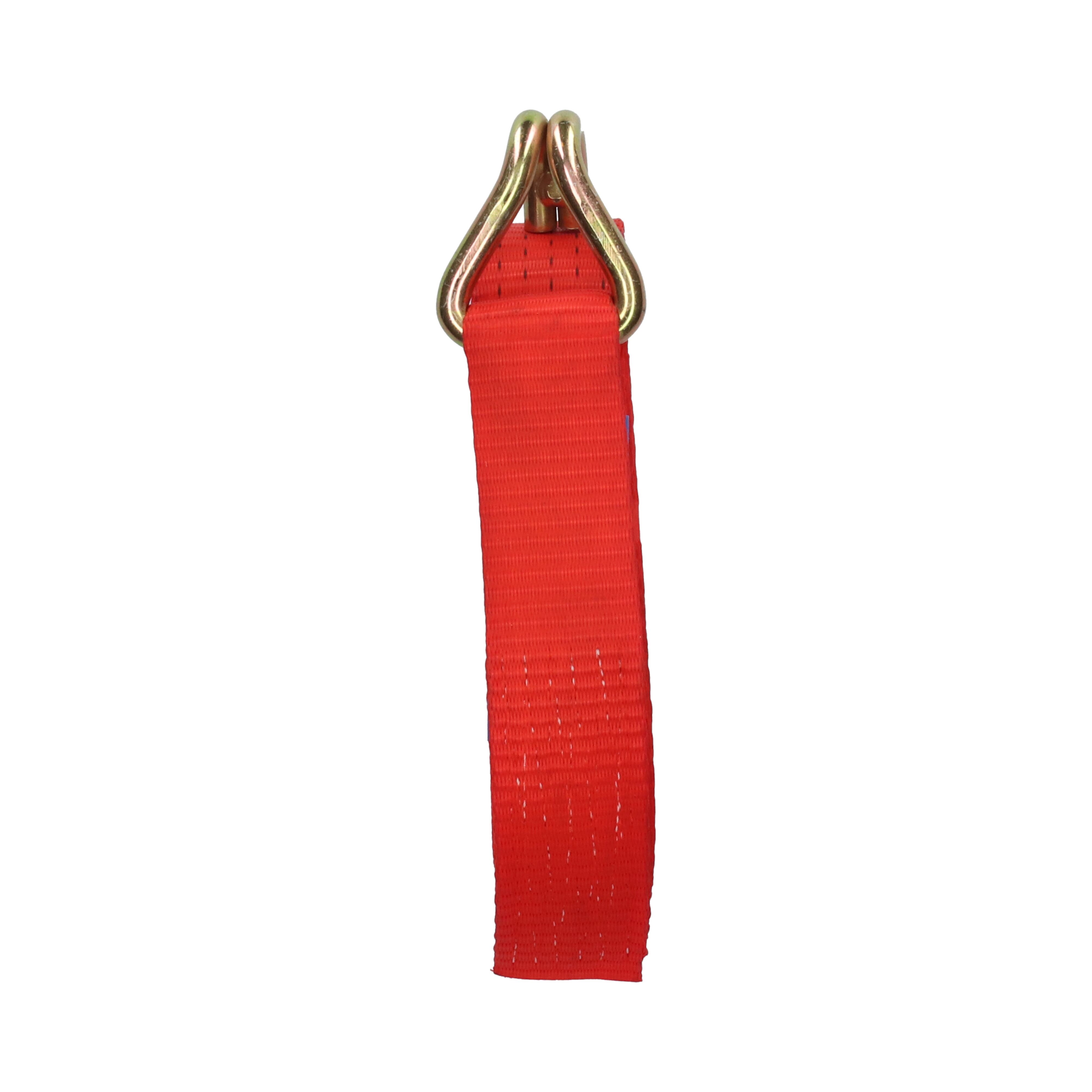 Rhiwa Quality sjorband los eind - 50 mm - met dubbele punthaak - 7500 mm