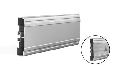Pommier side protection board 3200 x 30 x 108,5 mm - anodised aluminum