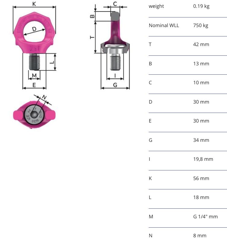 RUD starpoint VRS - 0,75t - G1/4"