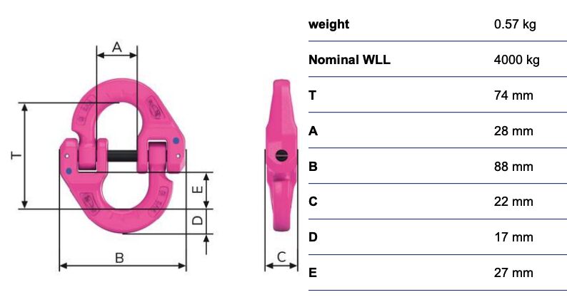 RUD VIP-Chain coupling VVS-10