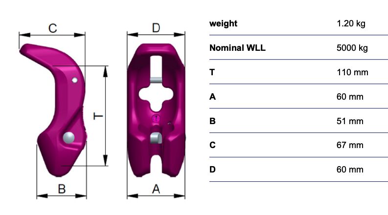 RUD ICE-Multi shortening claw IMVK-10