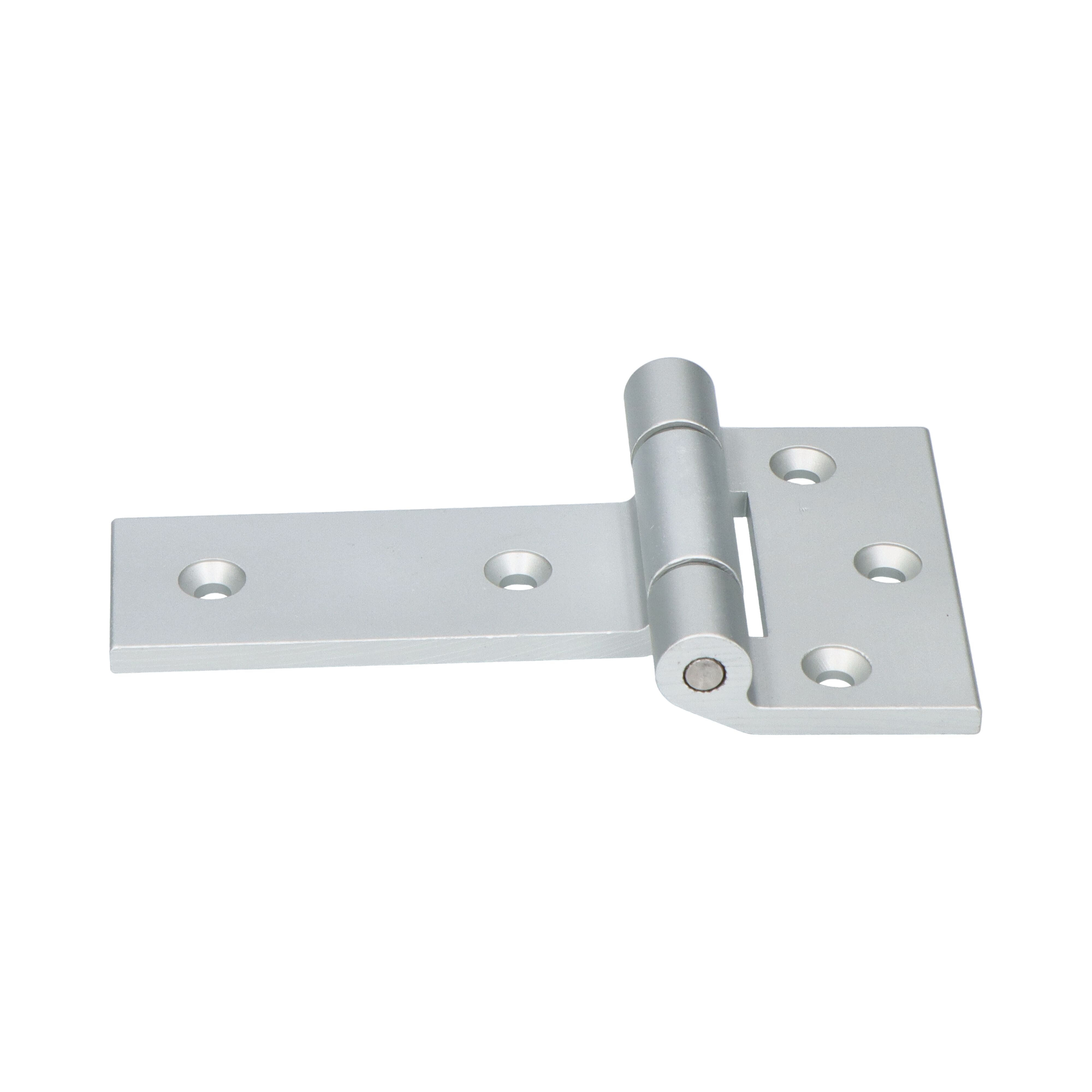 Pommier charnière de porte plaque latérale 85 mm - galvanisée