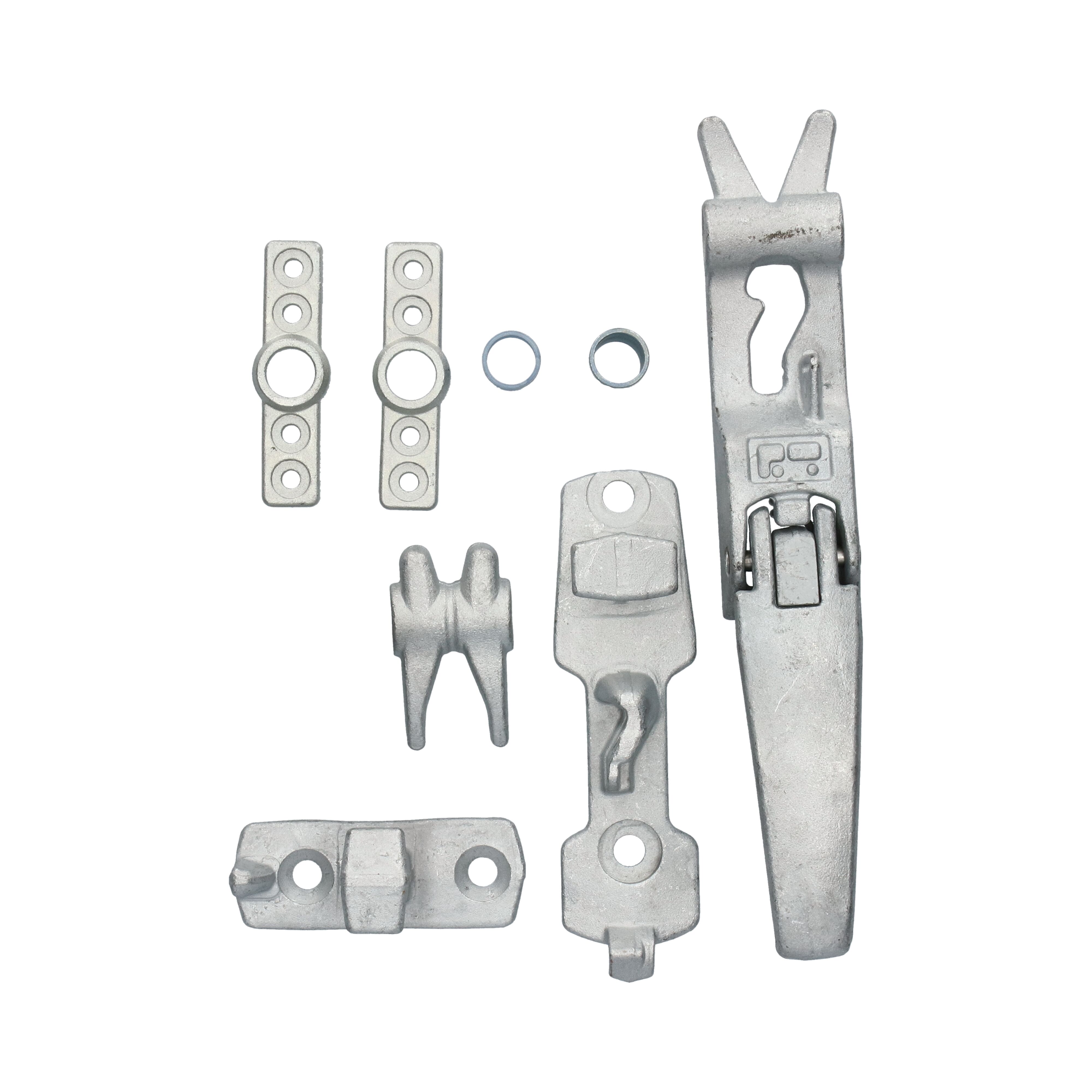 Pommier substructure locking mechanism set Ø 18 mm - zinc-plated