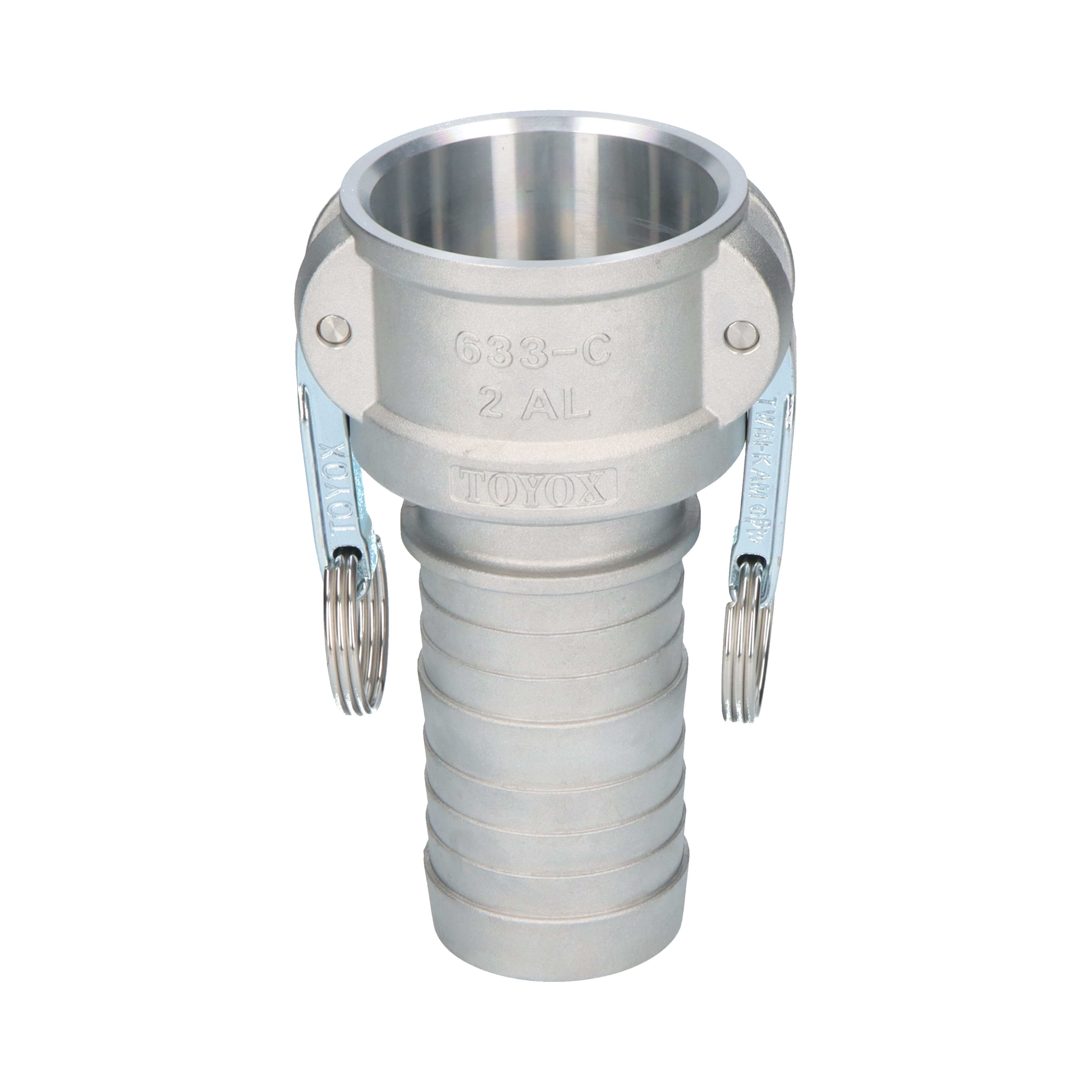 OPW coupler Kamlok coupler C 4" hose shank for hose clamps AL