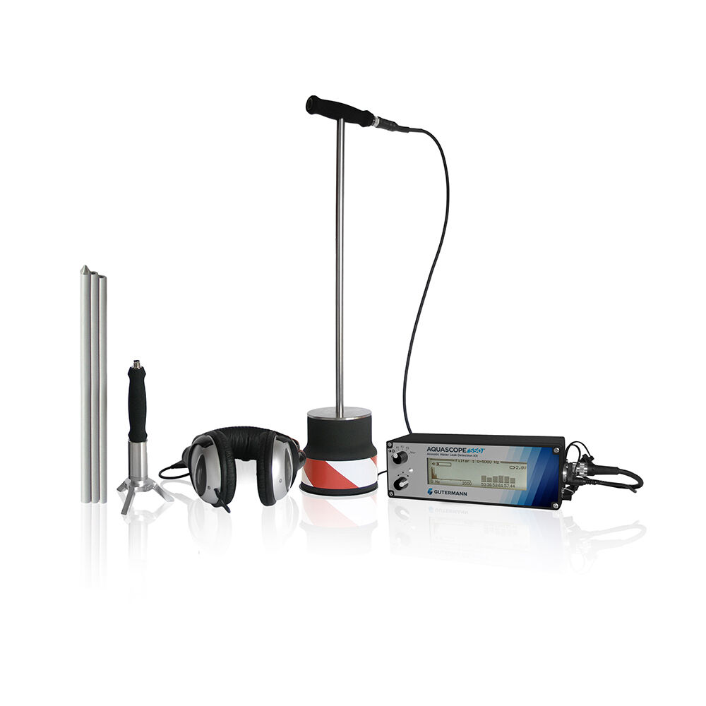 Gutermann acoustic leak detection AQUASCOPE 550 ground microphone