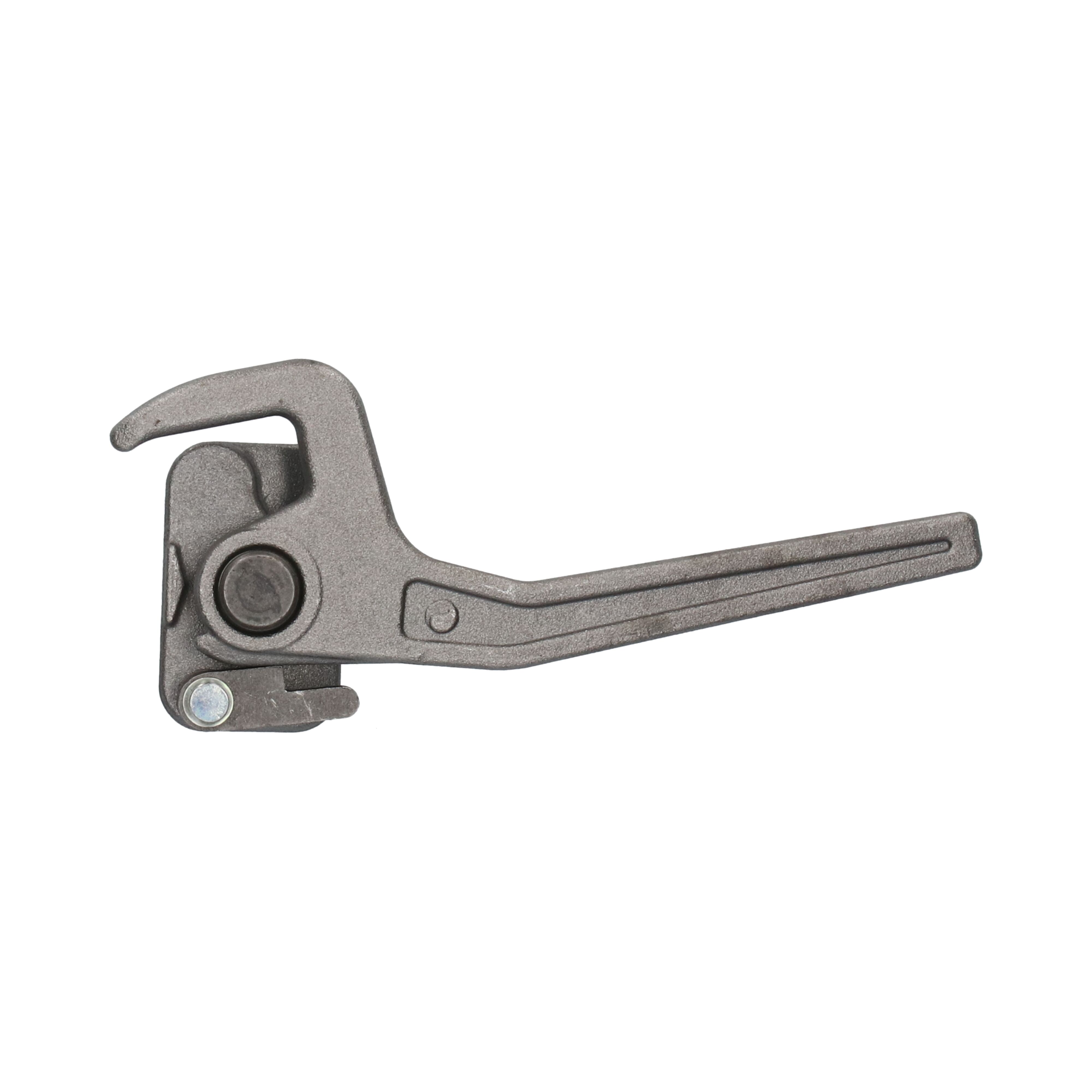 Pommier dropside locking gear - right - incl. keeper - plain steel