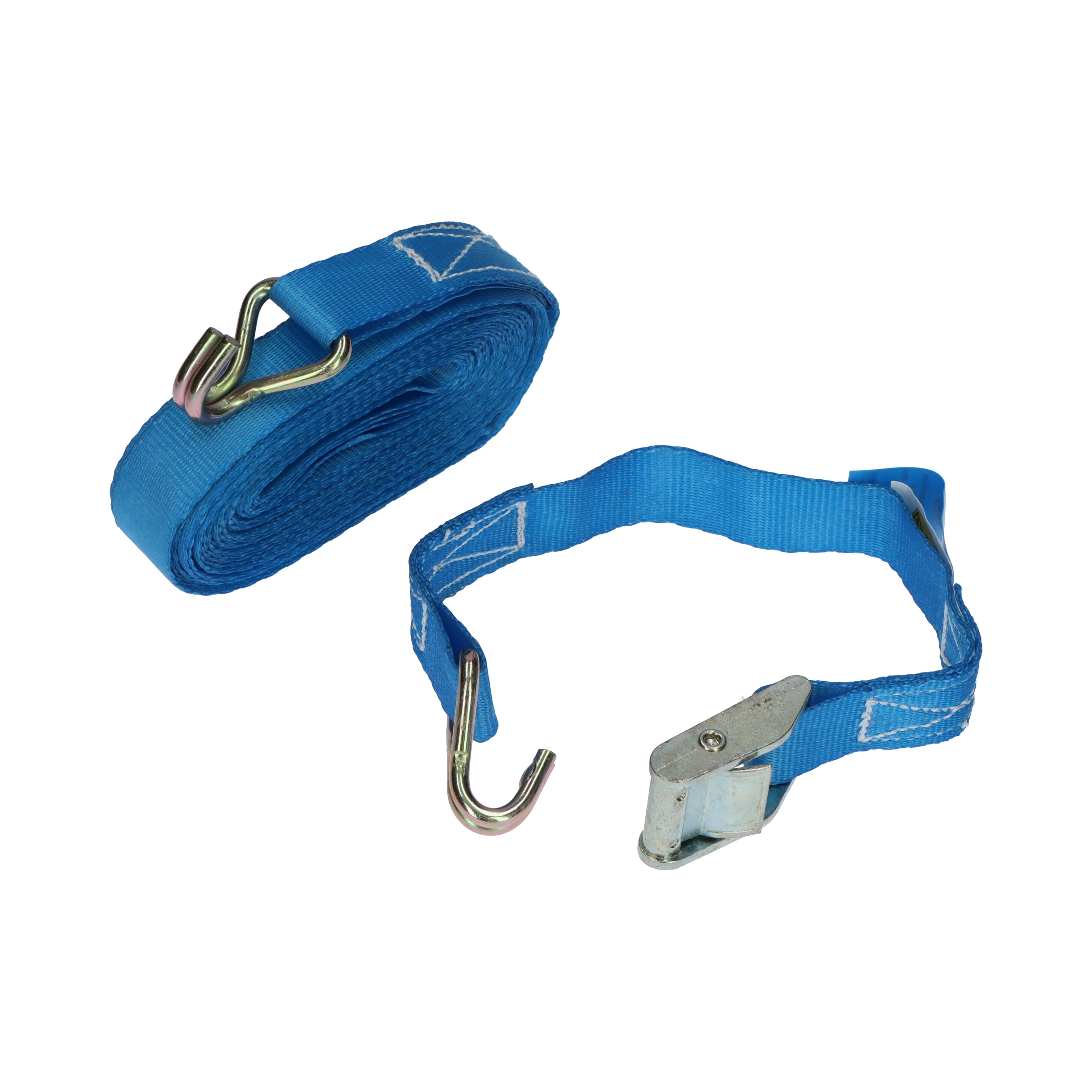 Rhiwa Quality sangle d'arrimage 25 mm - avec pince et crochet double soudé - 6000 mm