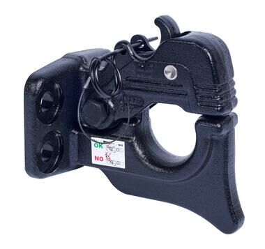 Pommier vaste koppeling - met borging - 2 gaats Ø 17 mm - 20 kN
