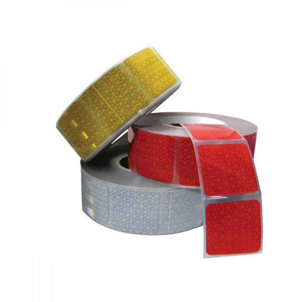 Rhiwa Quality contour marking reflective tape Oralite® - segmented - soft surface - yellow