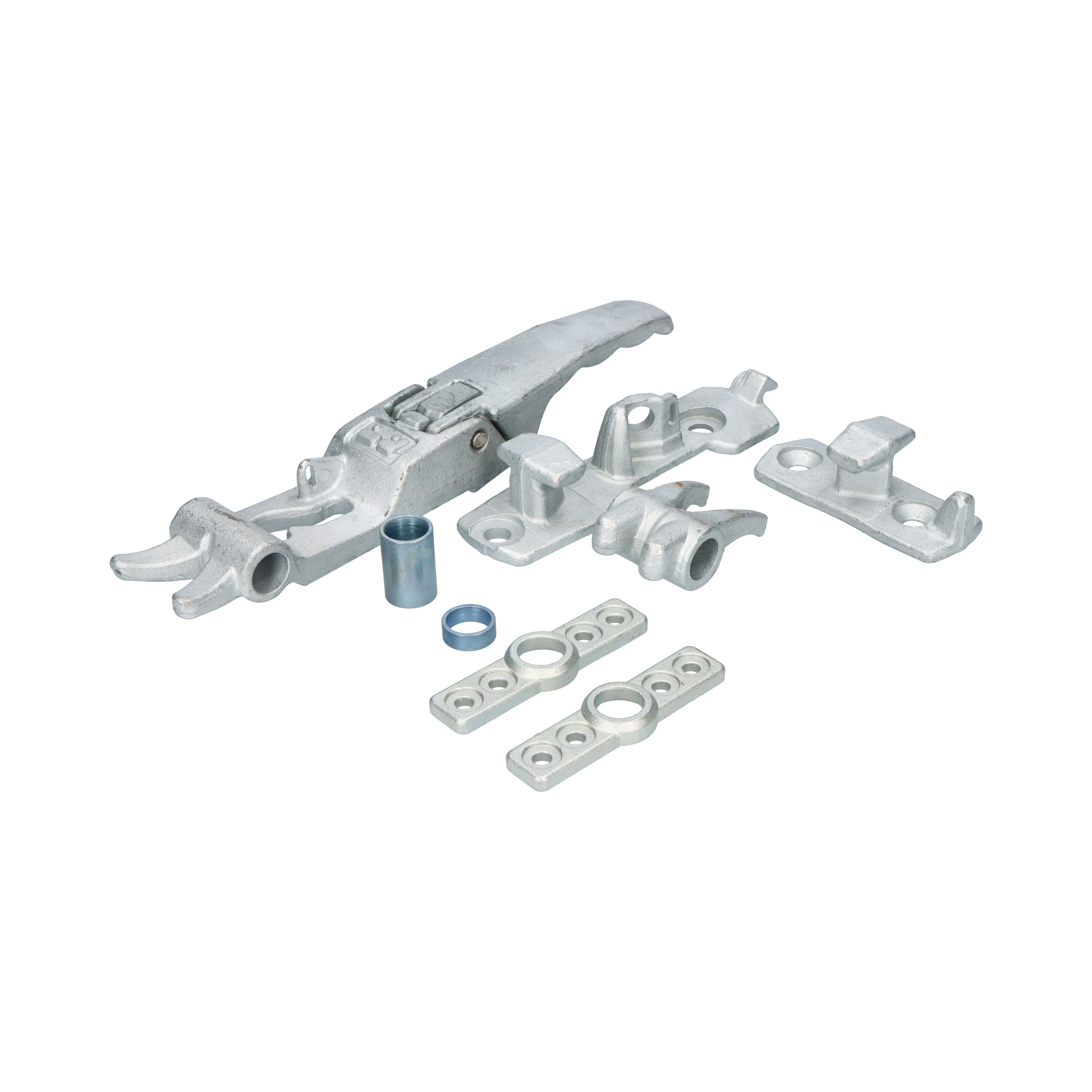 Pommier ensemble de fermeture de la sous-structure Ø 18 mm - galvanisé