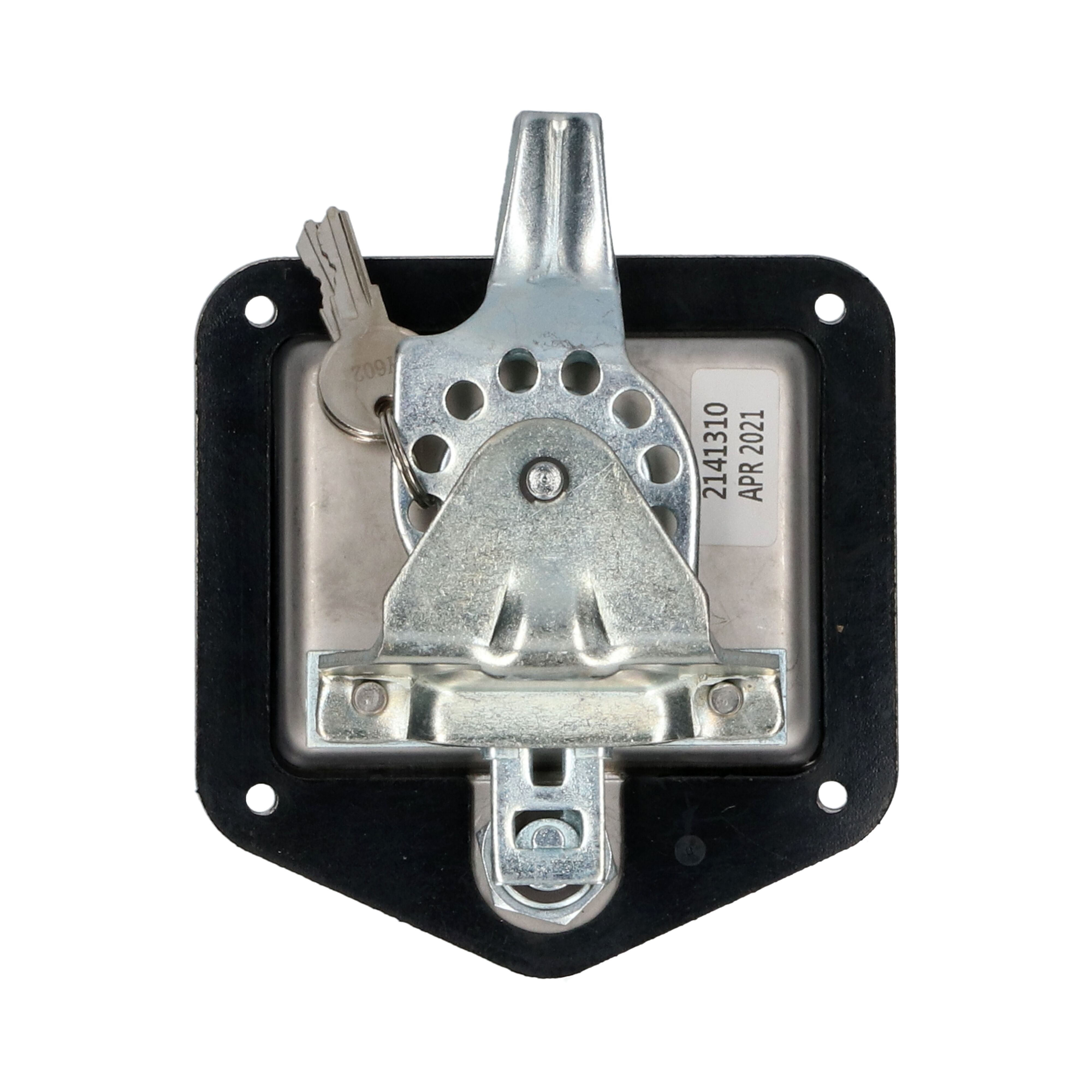 Pommier drop-T slot - 3-weg - verstelbaar 12-30 mm - met gelijke sleutels - RVS
