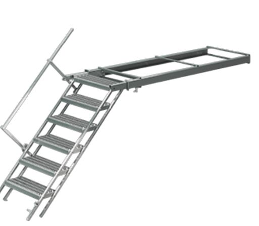 Takler escalier escamotable - 6 marches - 2185 x 757 mm (Lxl) - avec courante principale (gauche)