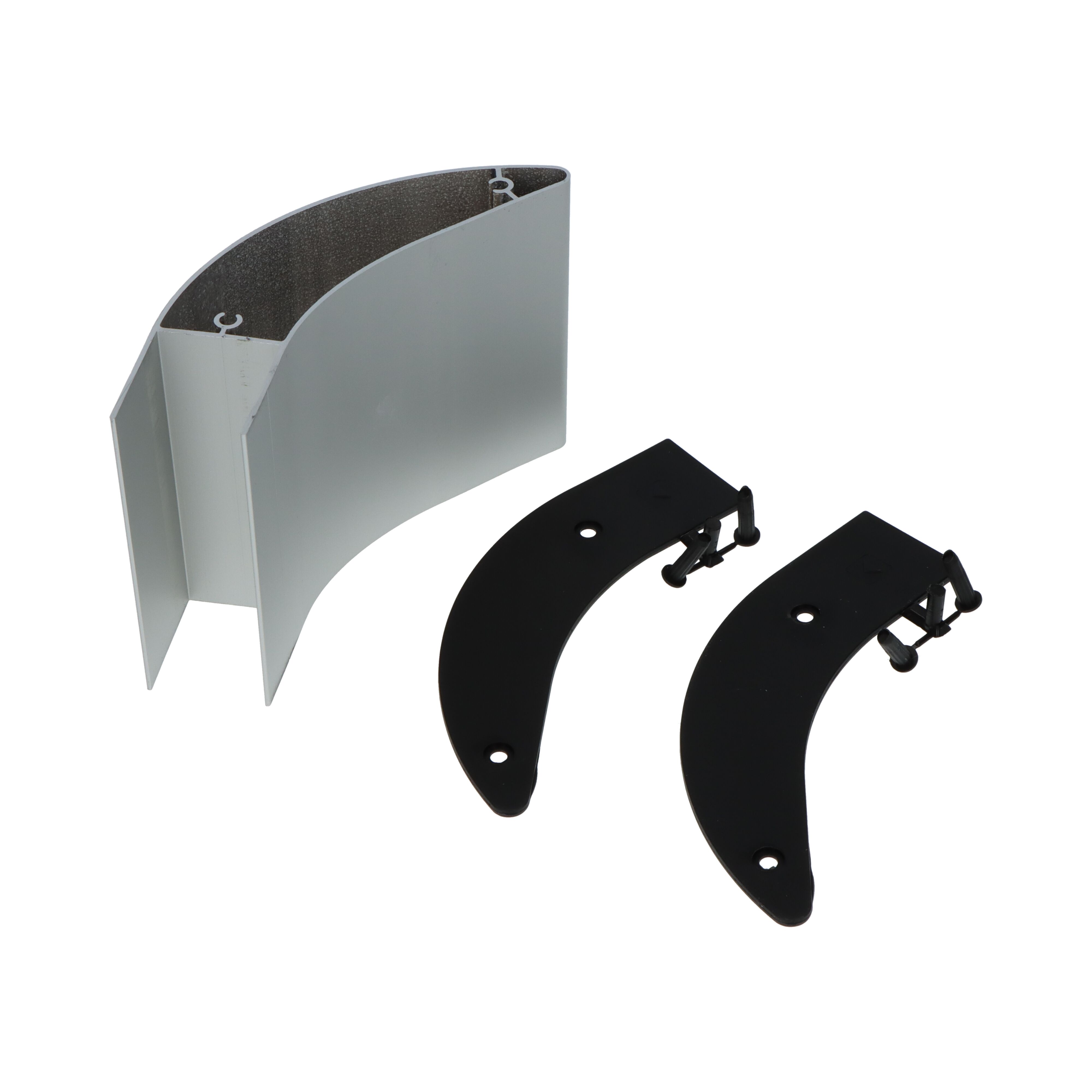 Takler pièce d'angle 100 mm en partie supérieure - couler le plan de protection latérale en aluminium - aluminium