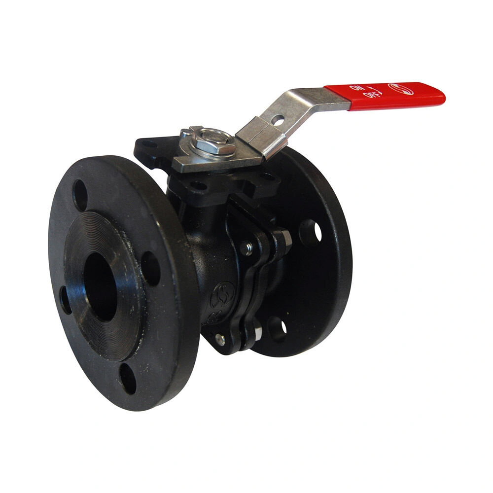 Sferaco kogelkraan koolstofstaal 793 2 piece body 1" flanged RF ANSI 150