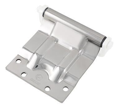 Pommier rear door hinge plate 170,5 mm - type HK80-100 - trestle width 150 mm