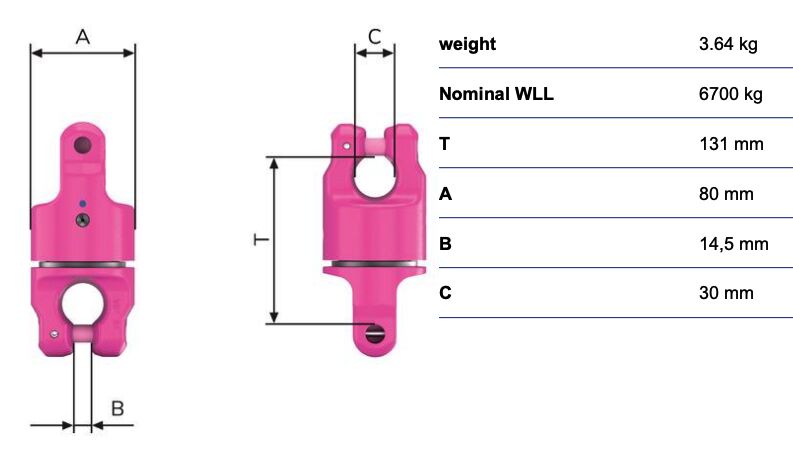 RUD VIP-Universele wartel UW-PP-13
