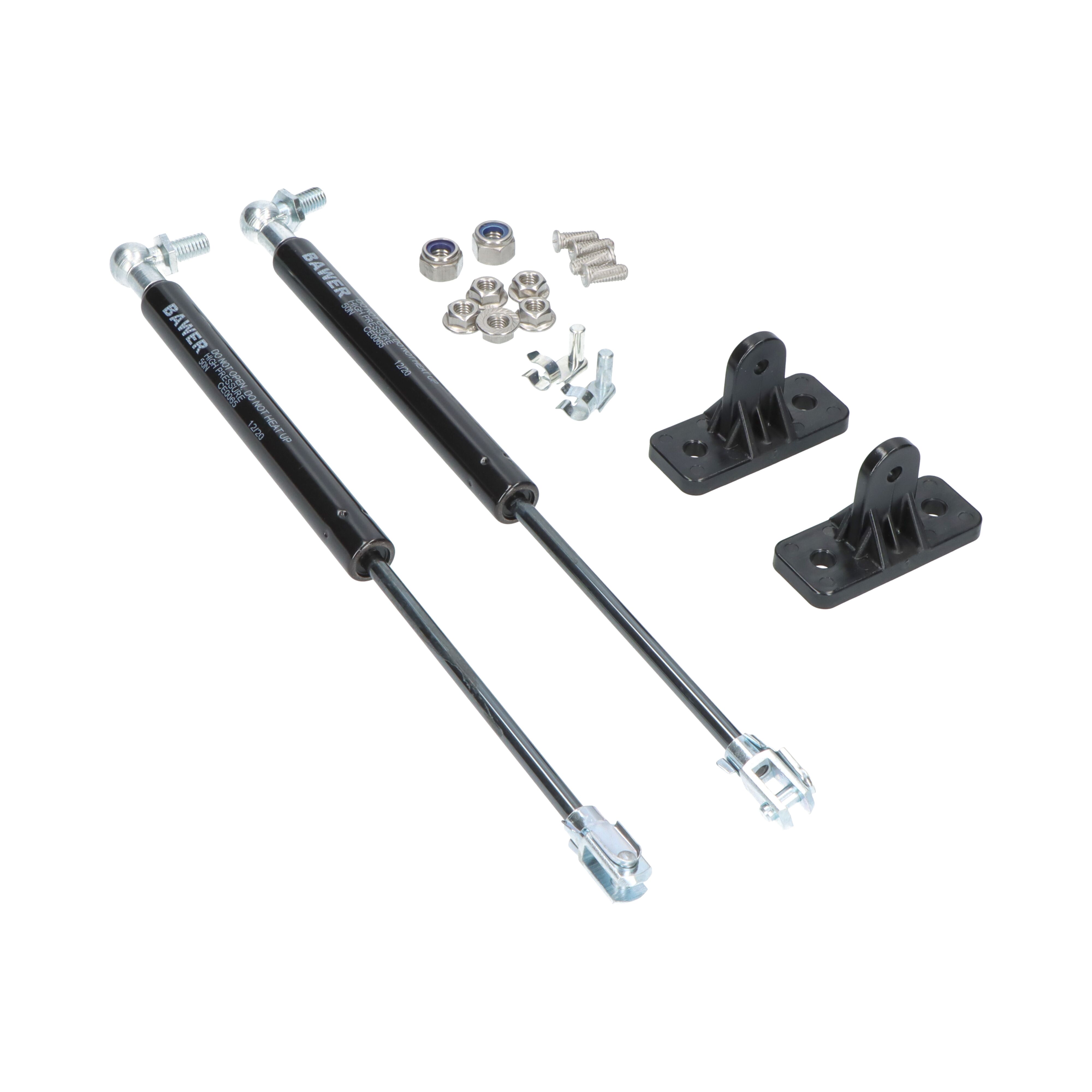 Bawer set of 2 gas springs 50 Nm - 280 mm long - for Bawer toolbox