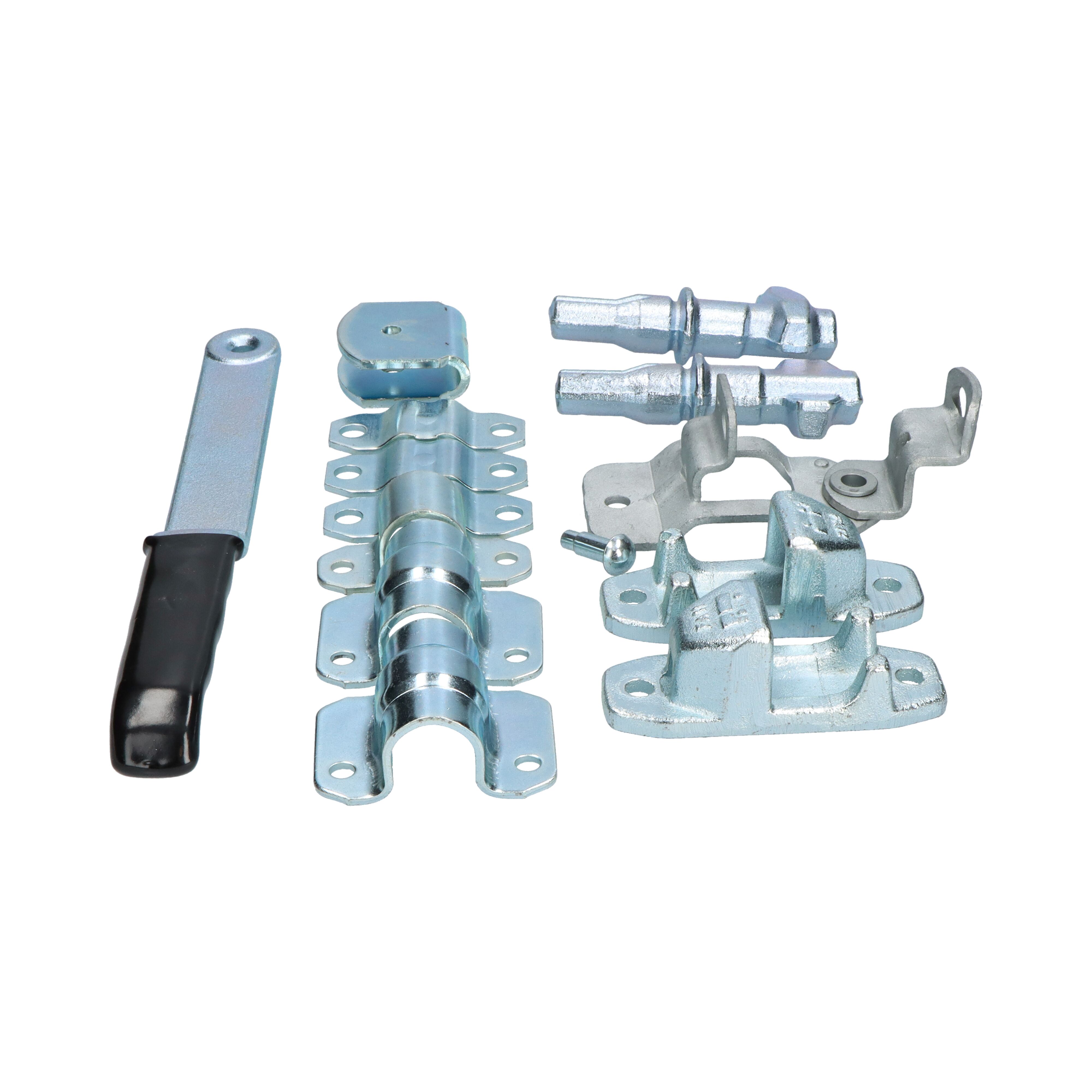 Pommier external locking mechanism set Ø 27 mm - zinc plated