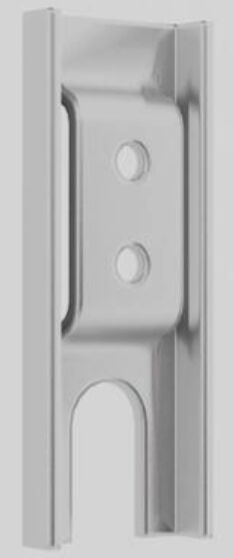 Pommier locking gear - for side board closure with horizontal pin - zinc-plated