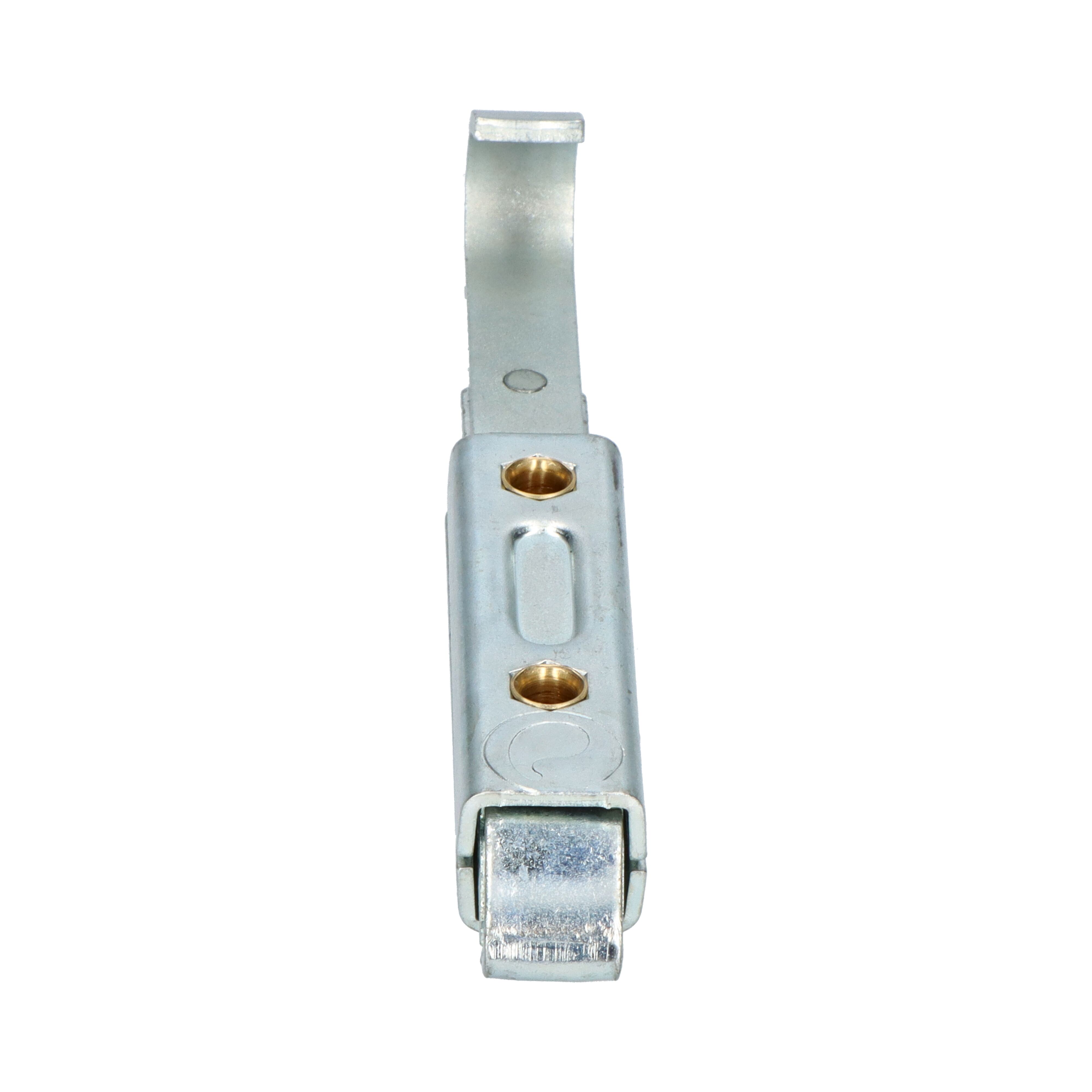 Pommier draw latch with hook - zinc-plated