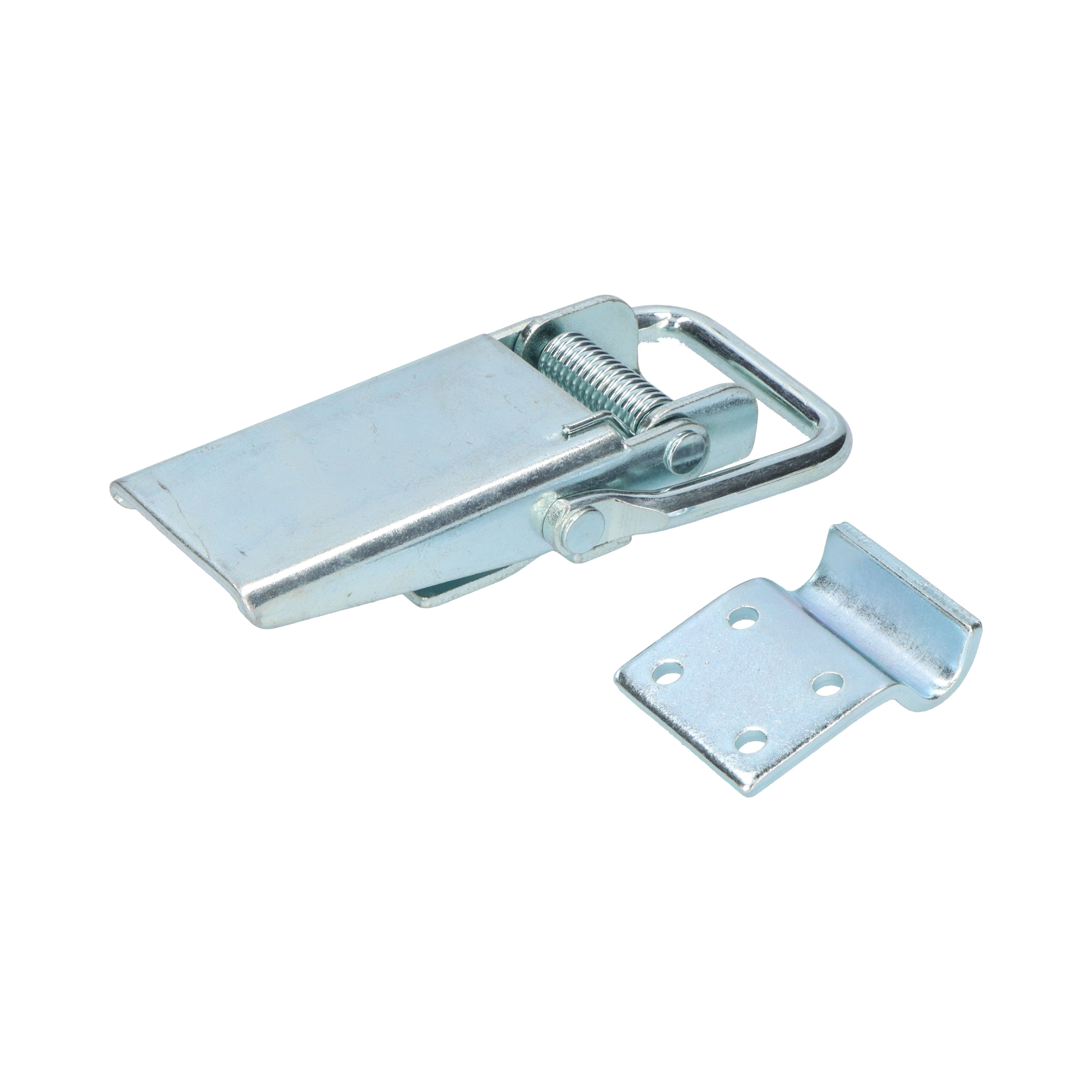Pommier toggle latch - 105 x 50 mm - with hook and eyelet  - zinc-plated