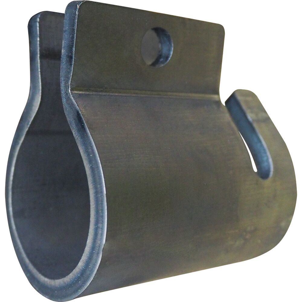 Parlok mounting tube support bracket - for tube Ø 42 mm - weldable - plain steel