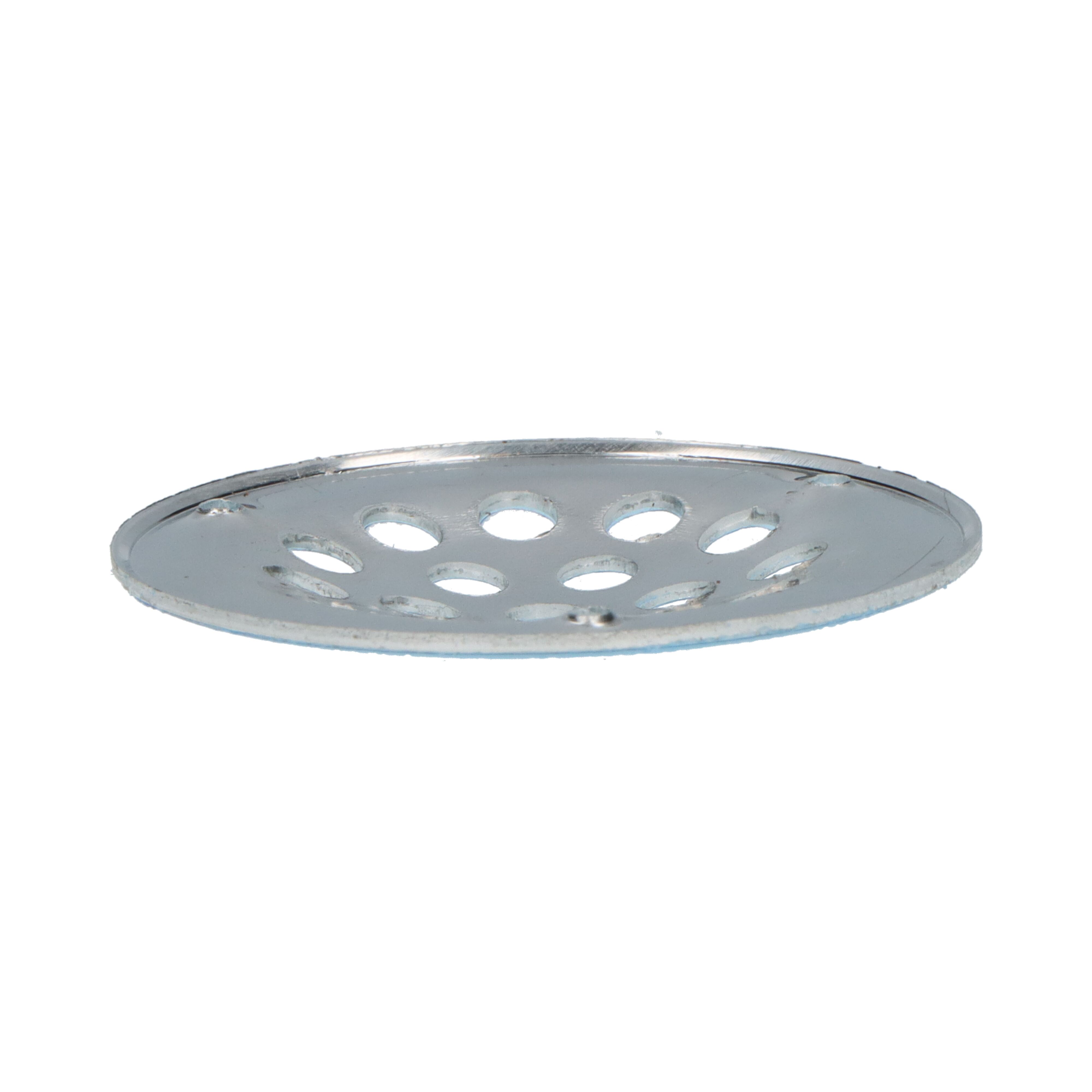 Rhiwa Quality ventilatierooster Ø 50 mm - aluminium