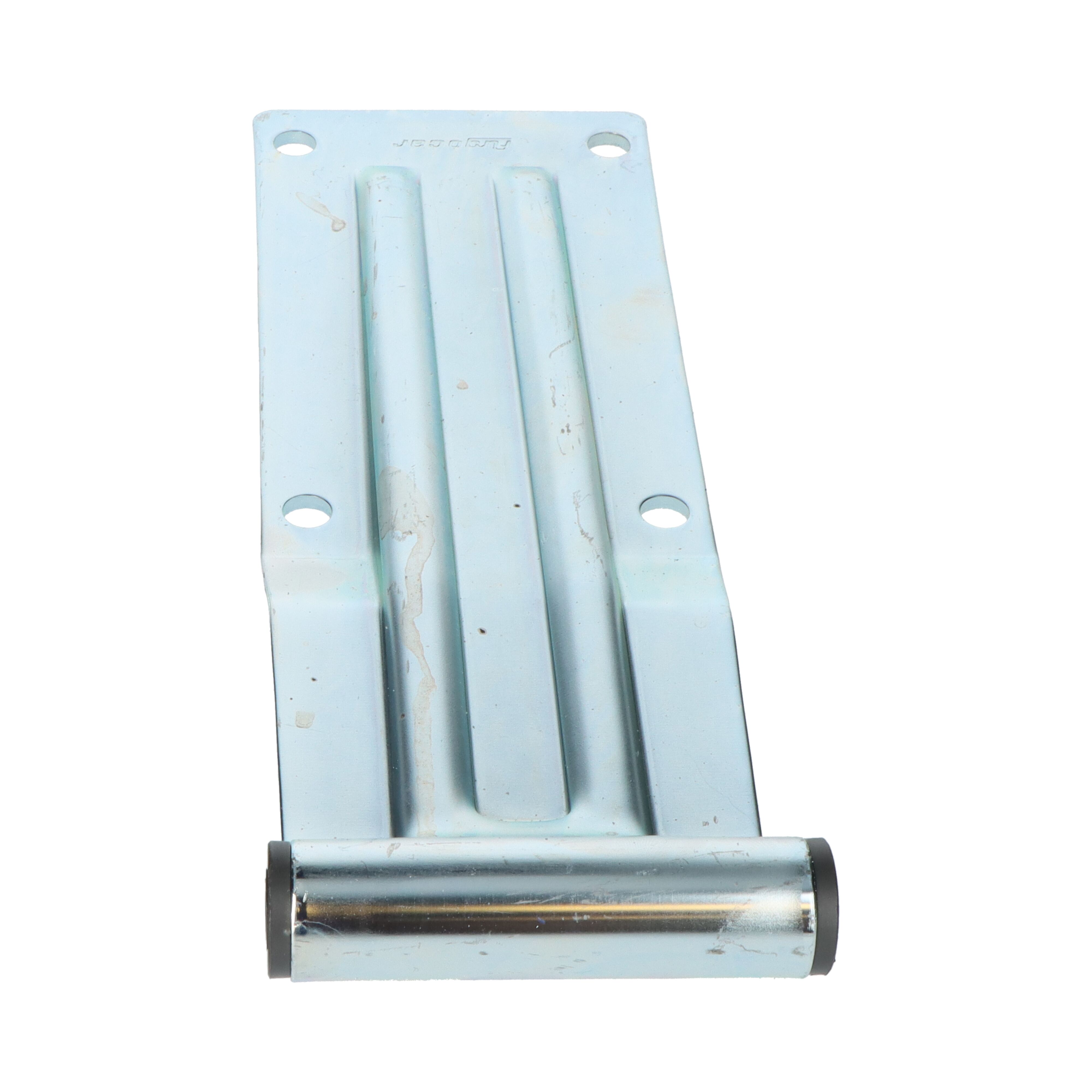 Pommier rear door hinge plate 300 mm - trestle width 98 mm - zinc-plated