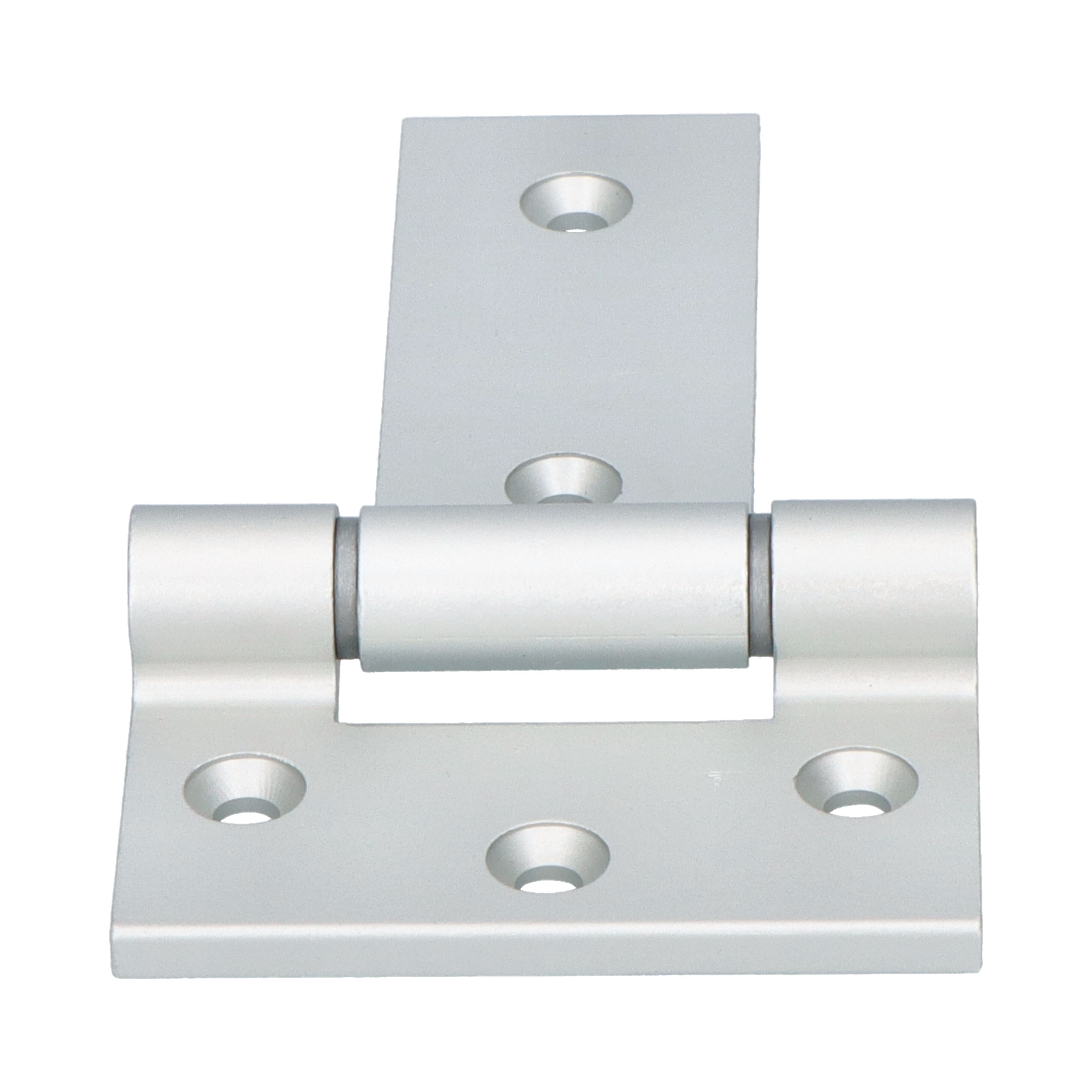 Pommier charnière de porte plaque latérale 85 mm - galvanisée
