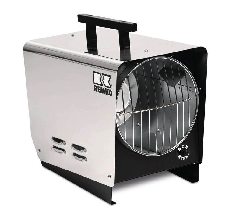 REMKO propaangas heater PGT 30 E - 26kW - RVS