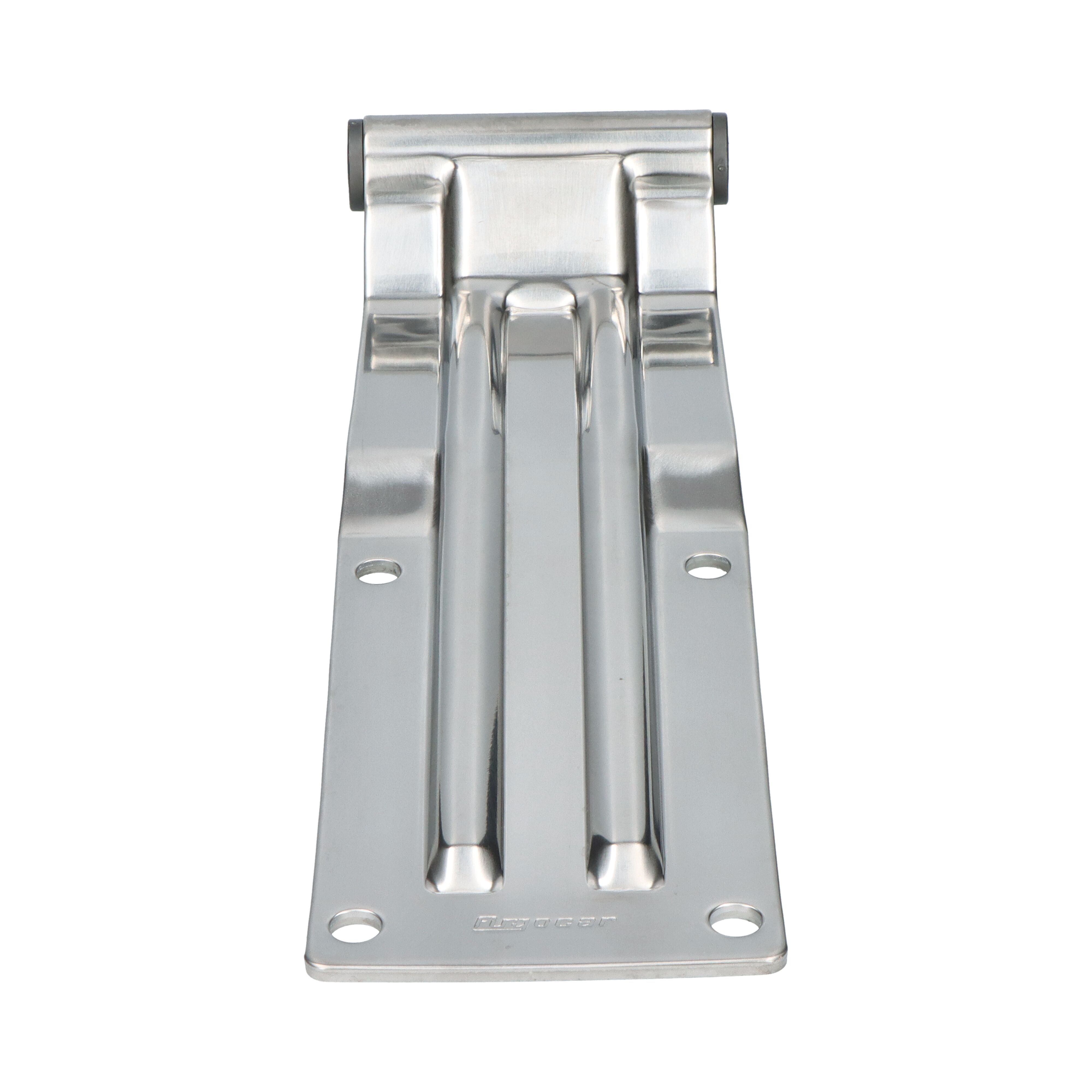 Pommier rear door hinge plate 300 mm - trestle width 98 mm - stainless steel